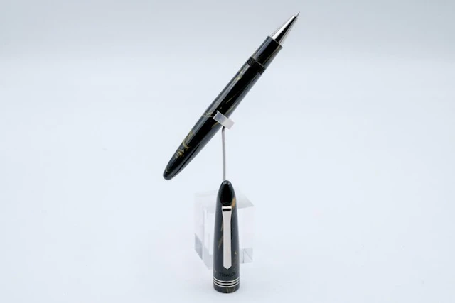 Tibaldi - Bononia - Rich Black - Palladium Trims - (TBBLARI1) - Roller ball pen