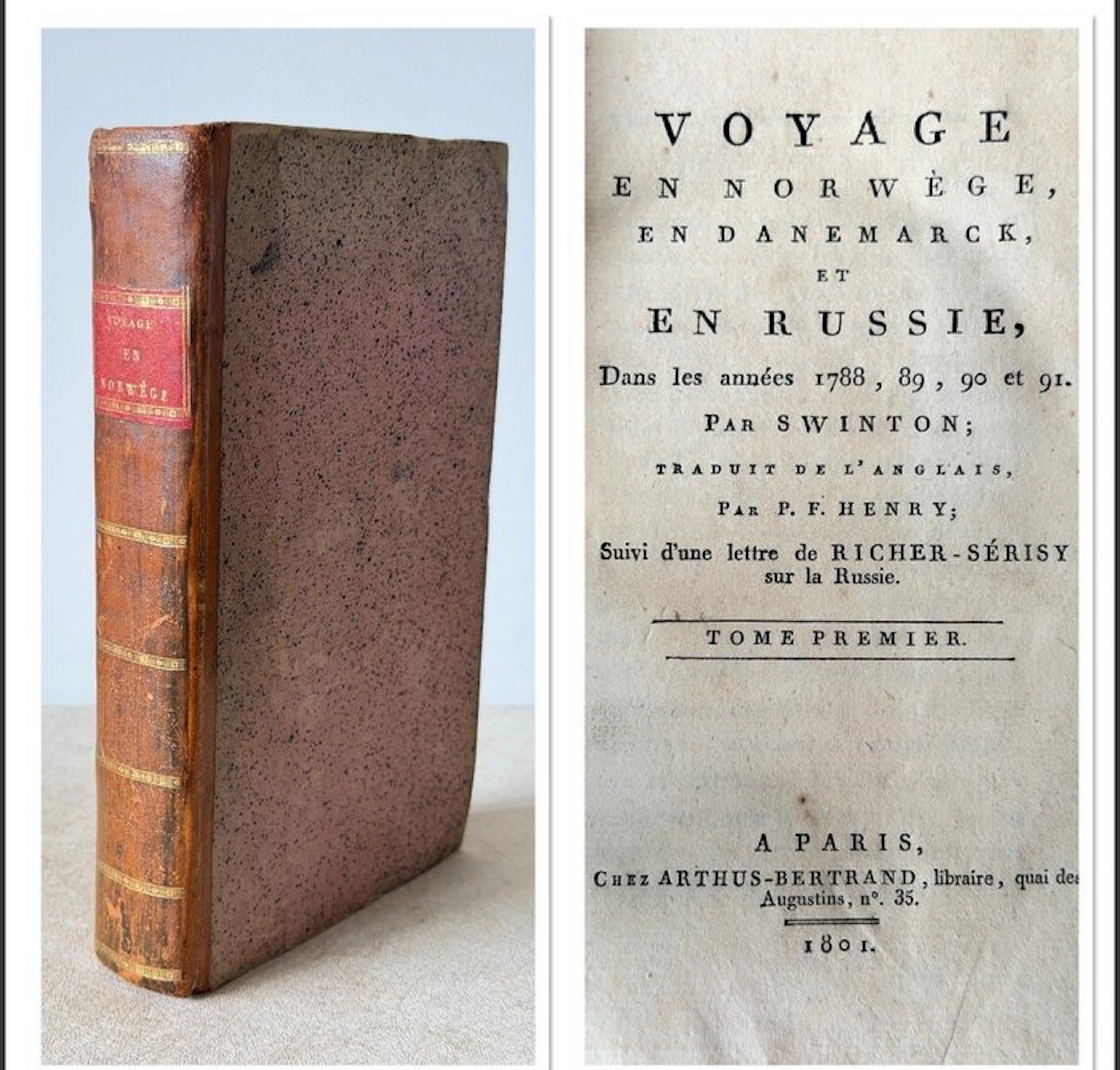 Andrew Swinton - Voyage en Norwège