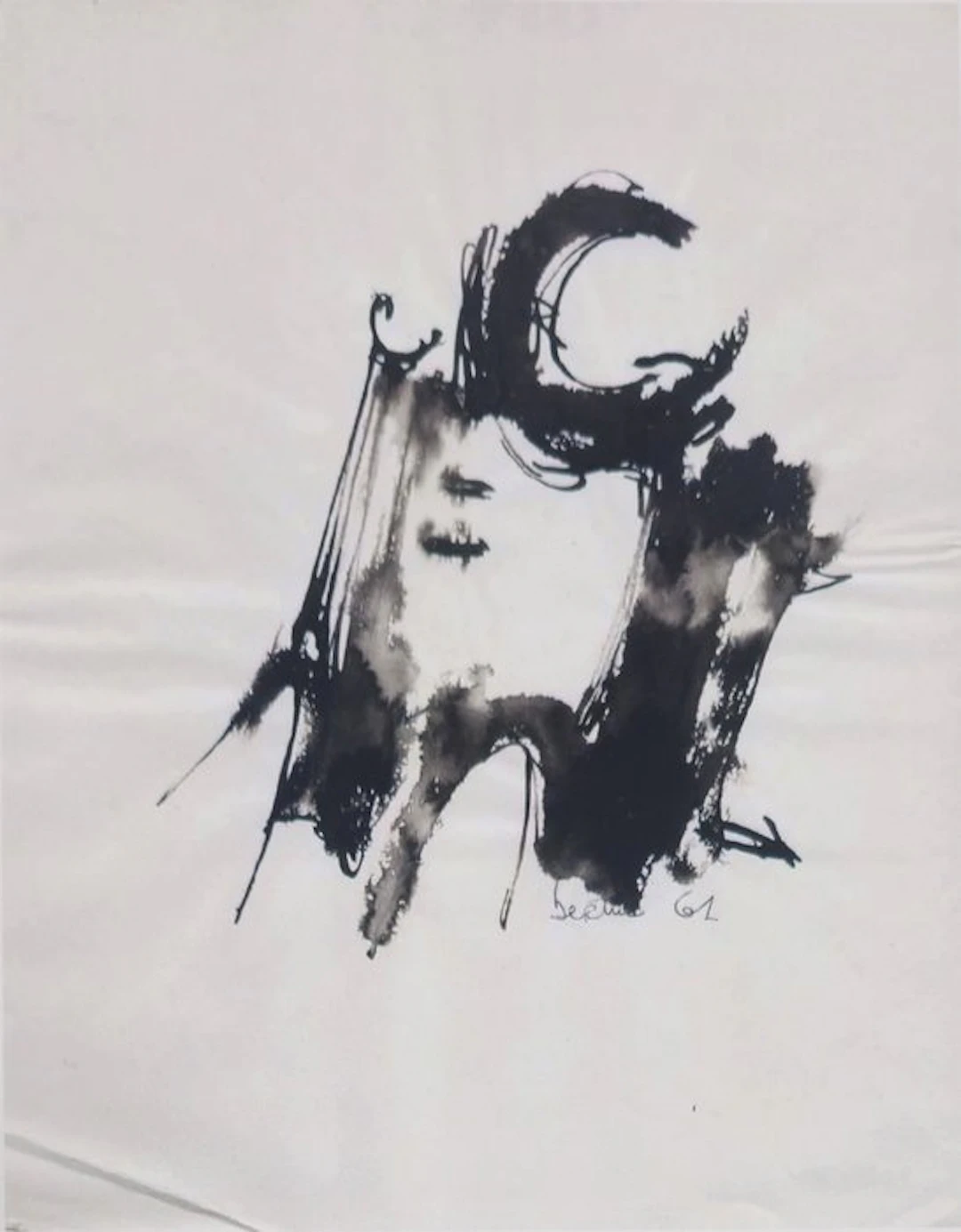 Gianni Bertini (1922-2010) - Senza Titolo