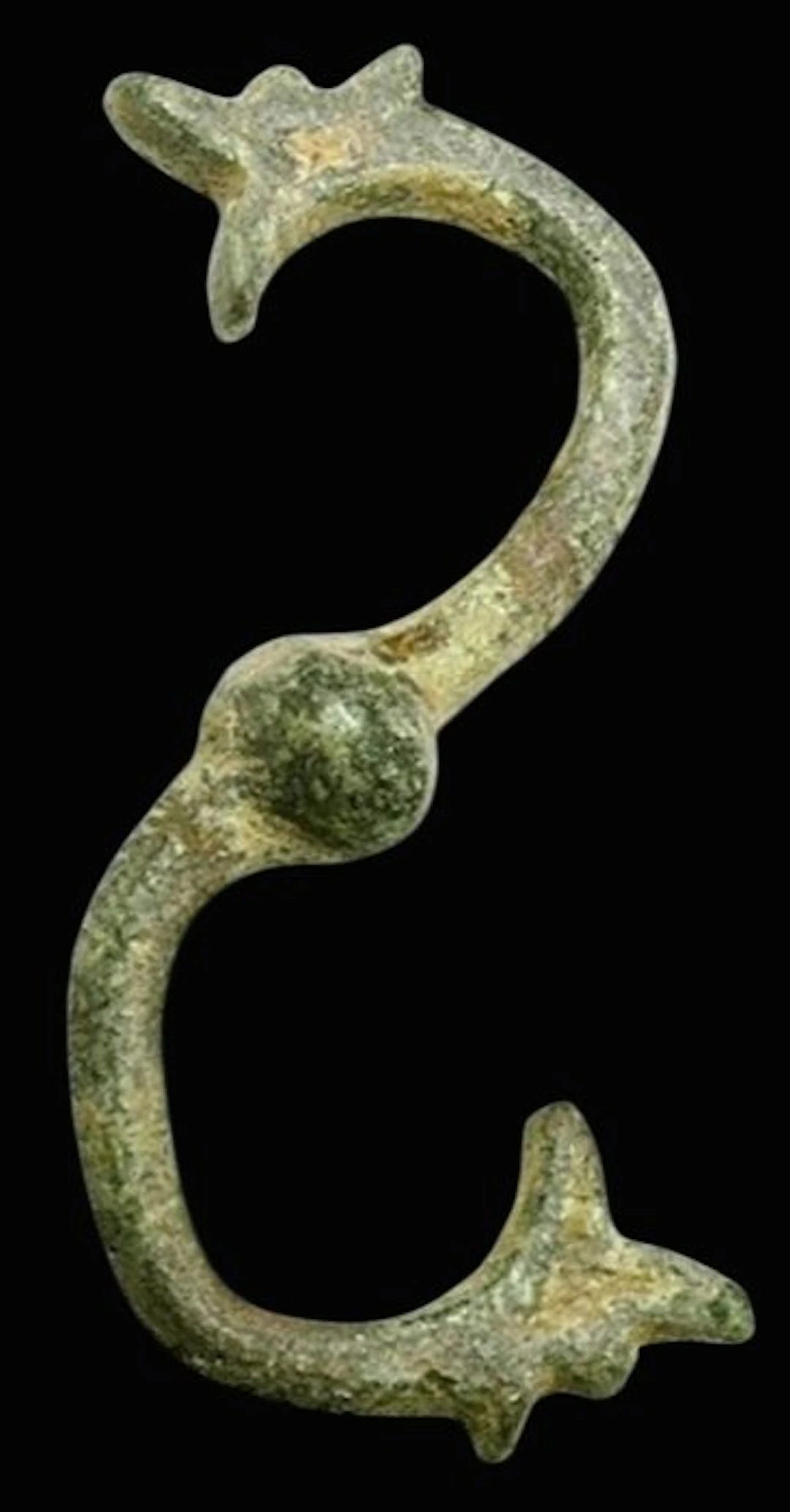 Viking Era -Bronze Viking Talisman with the mythological...