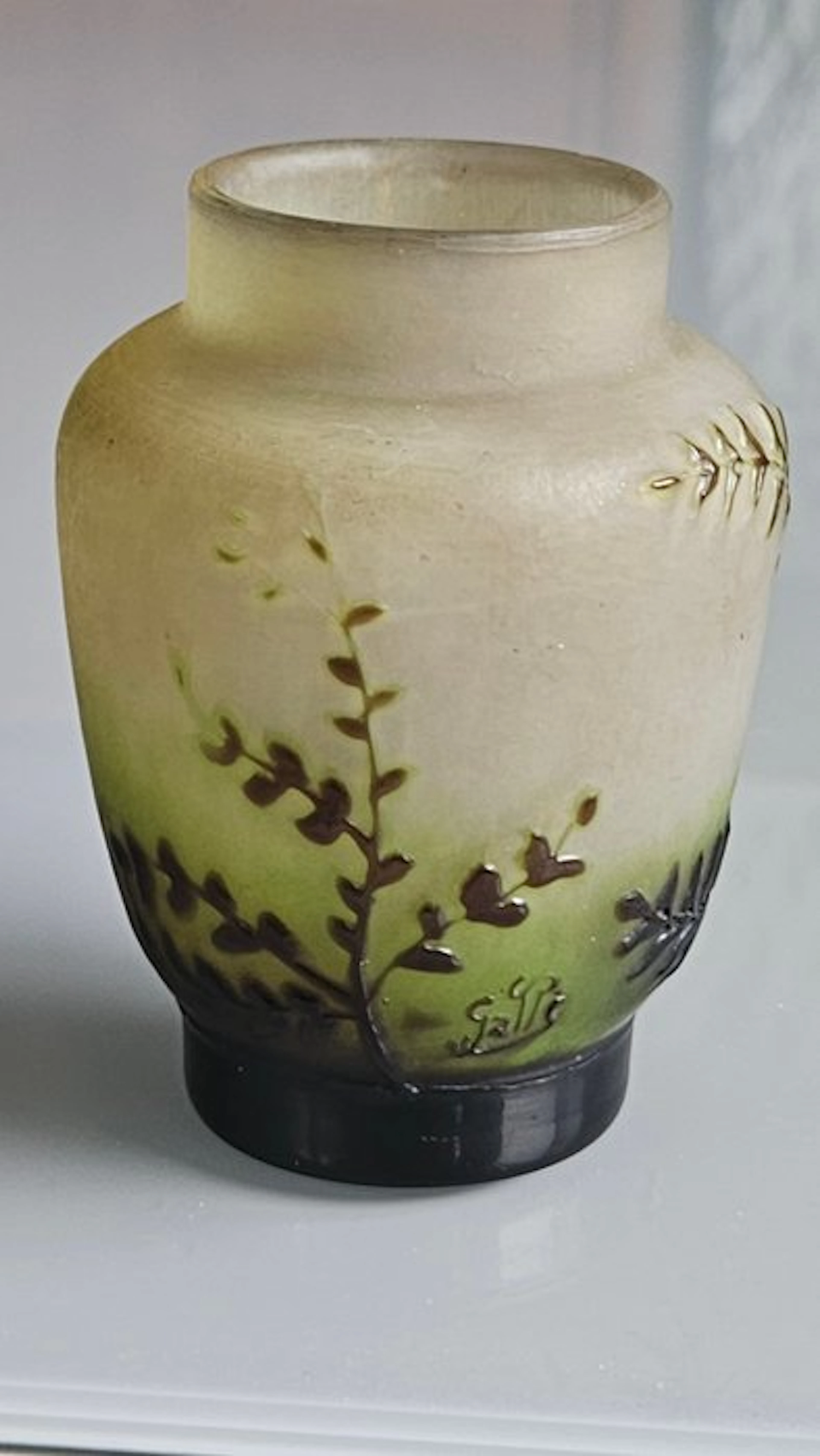 Emile Gallé - Vase - Glass - Art Nouveau