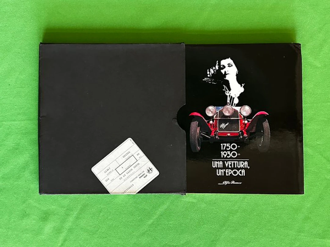 Book - Alfa Romeo - 1750 + 1930 = Una vettura