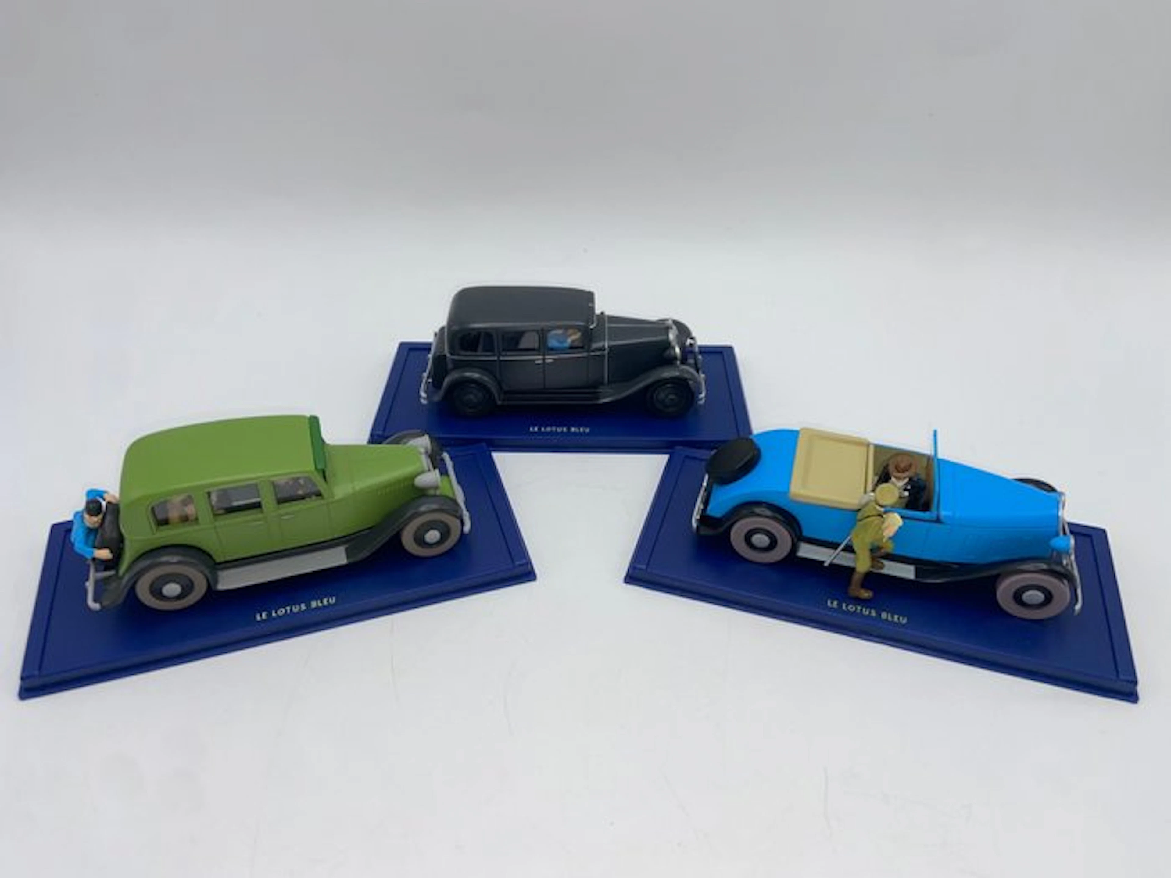Atlas 1:43 - Model car (3) - Tintin – "The Blue Lotus" – The Car for Nanking