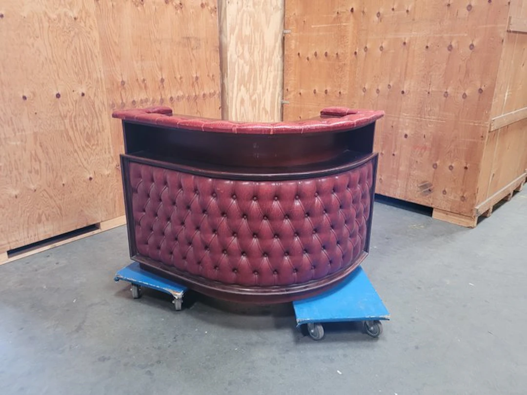 Bar - Wood, Patent leather - Chesterfield Bar Furniture