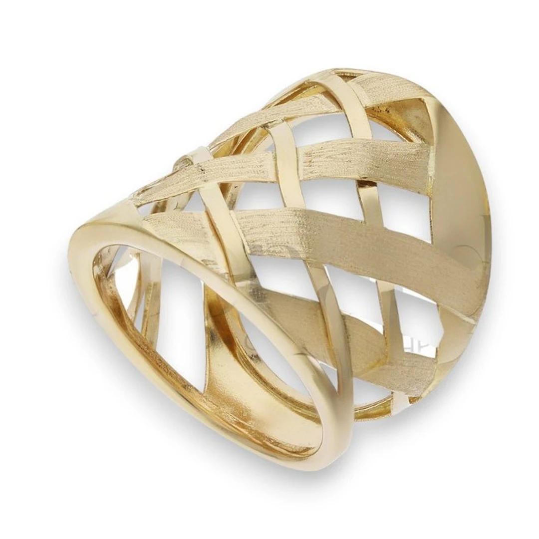 Ring - 18 kt. Yellow gold - Ring 18k 5.8 g