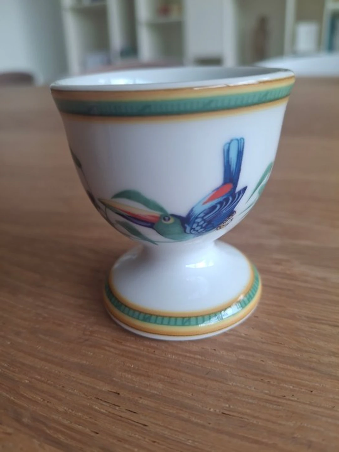Hermes - Egg cup - Toucan - Porcelain - Exclusive egg cup
