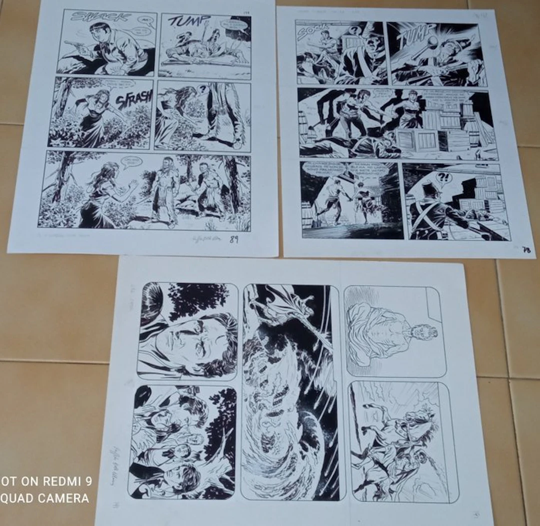 Della Monica, Raffaelle - 3 Original page - Zagor