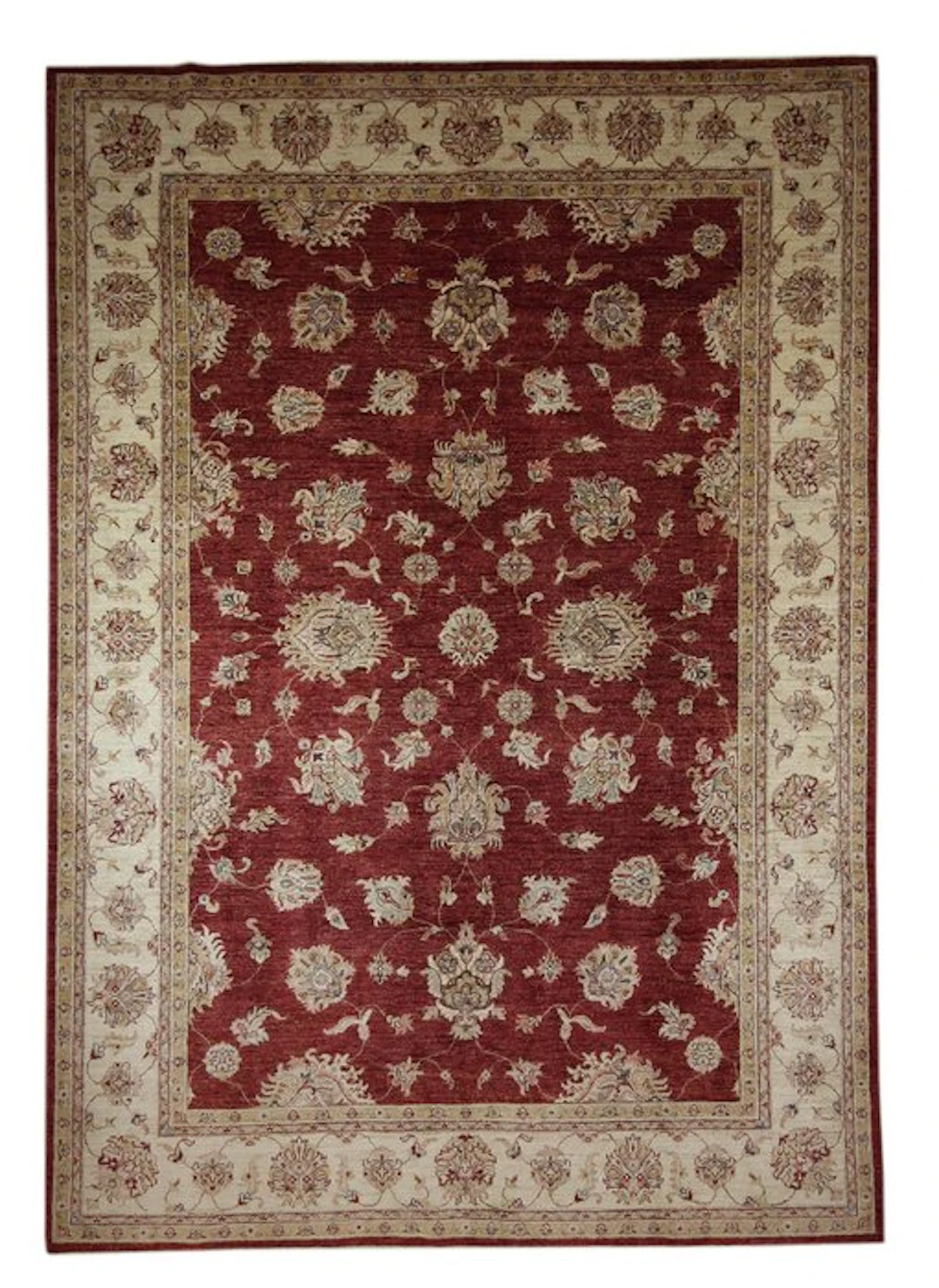 Red designer rug - Rug - 290 cm - 203 cm