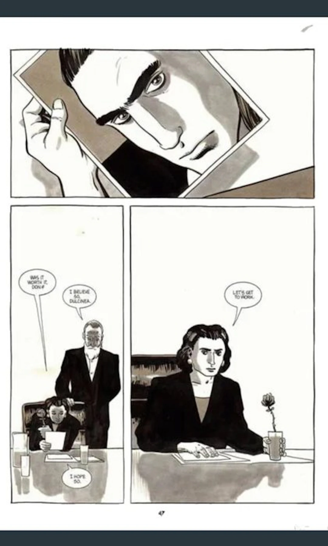 Tim Sale - 1 Original page - Billi 99 - #4 - 1991