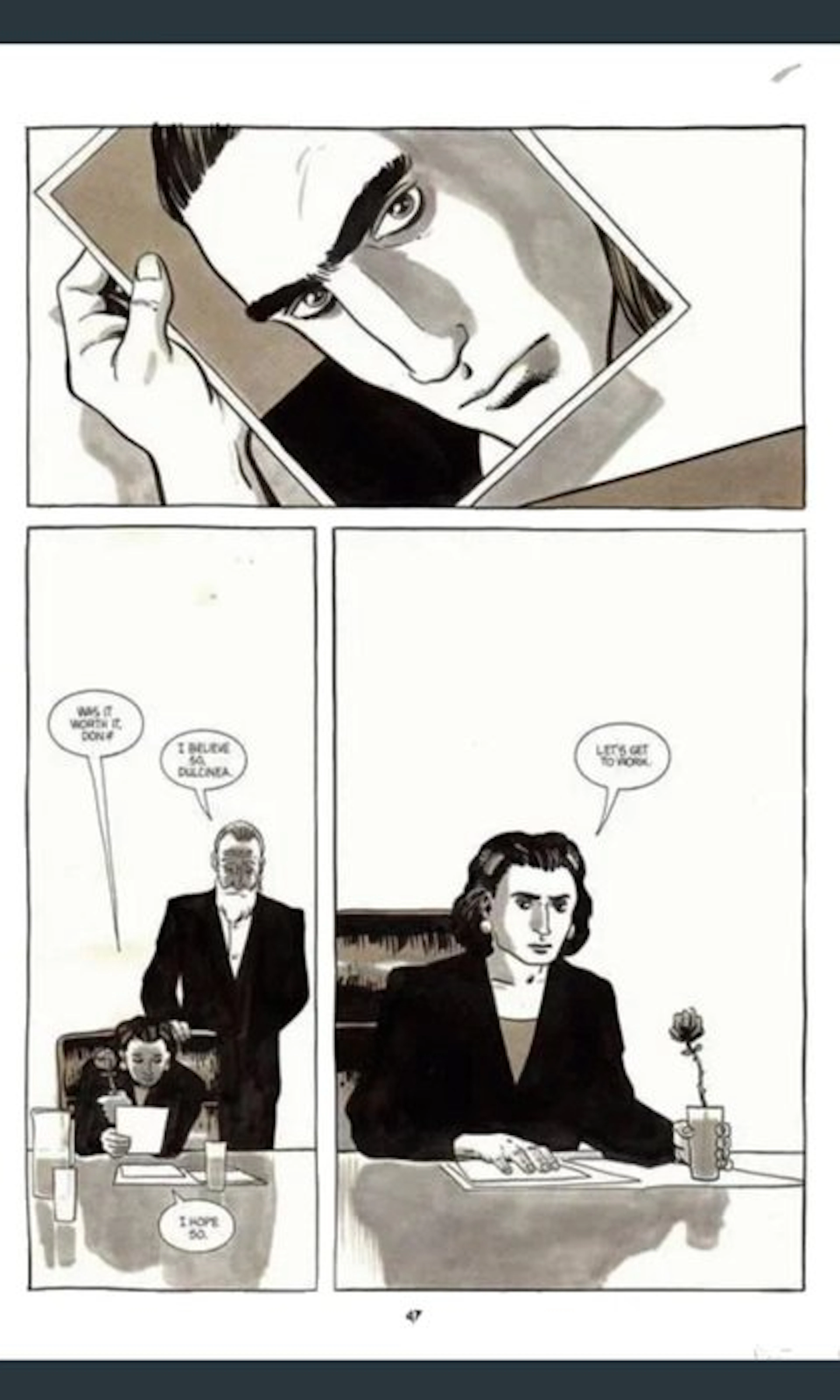 Tim Sale - 1 Original page - Billi 99 - #4 - 1991