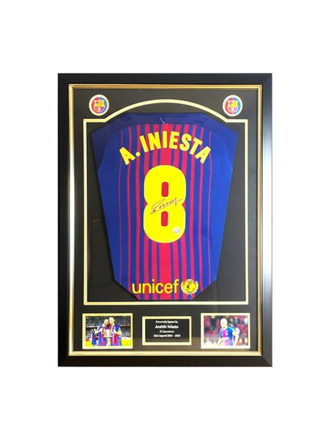 FC Barcelona - Champions Football League - Andres Iniesta...