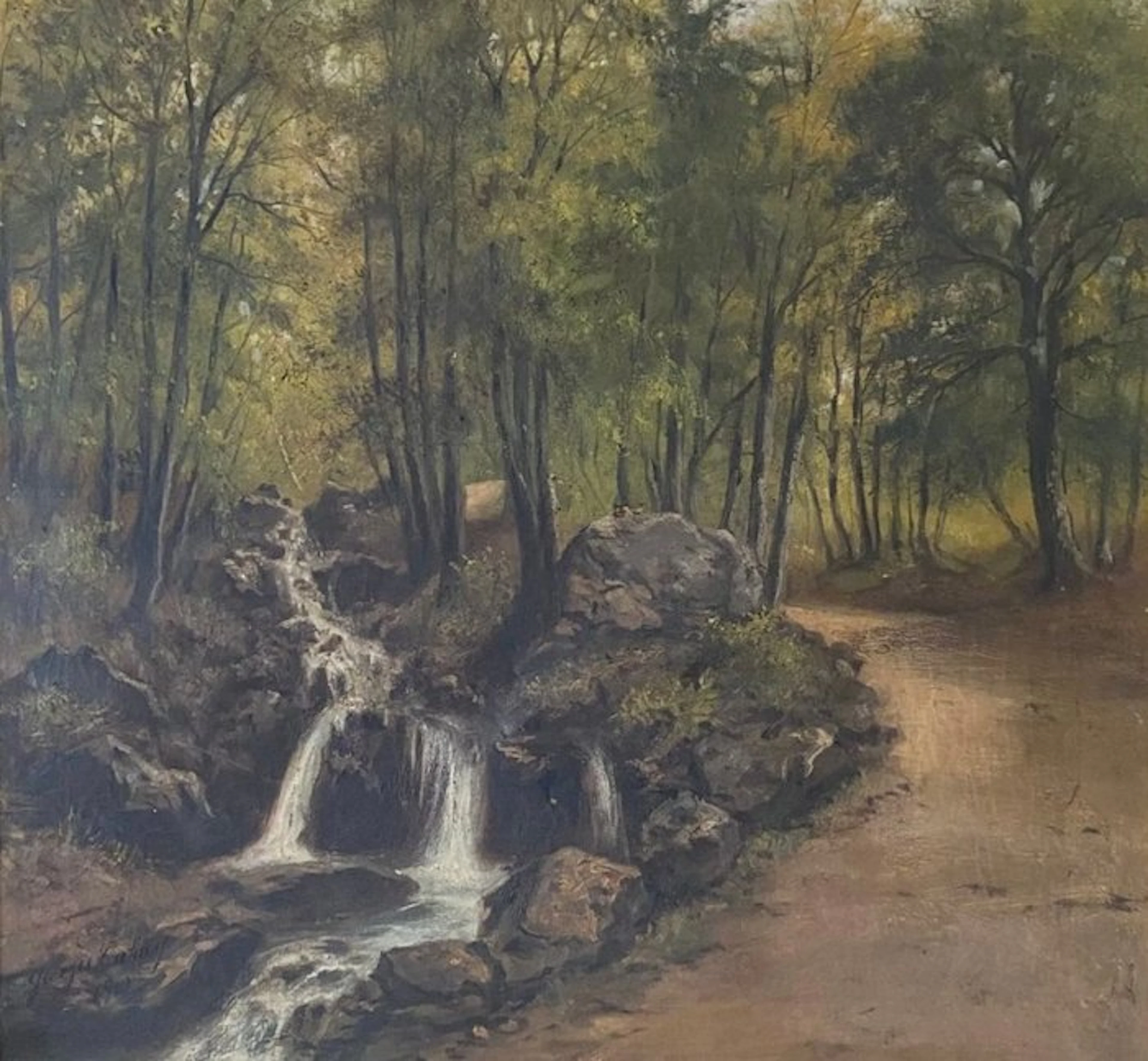Georges Crehay (1849-1933) - Landschap