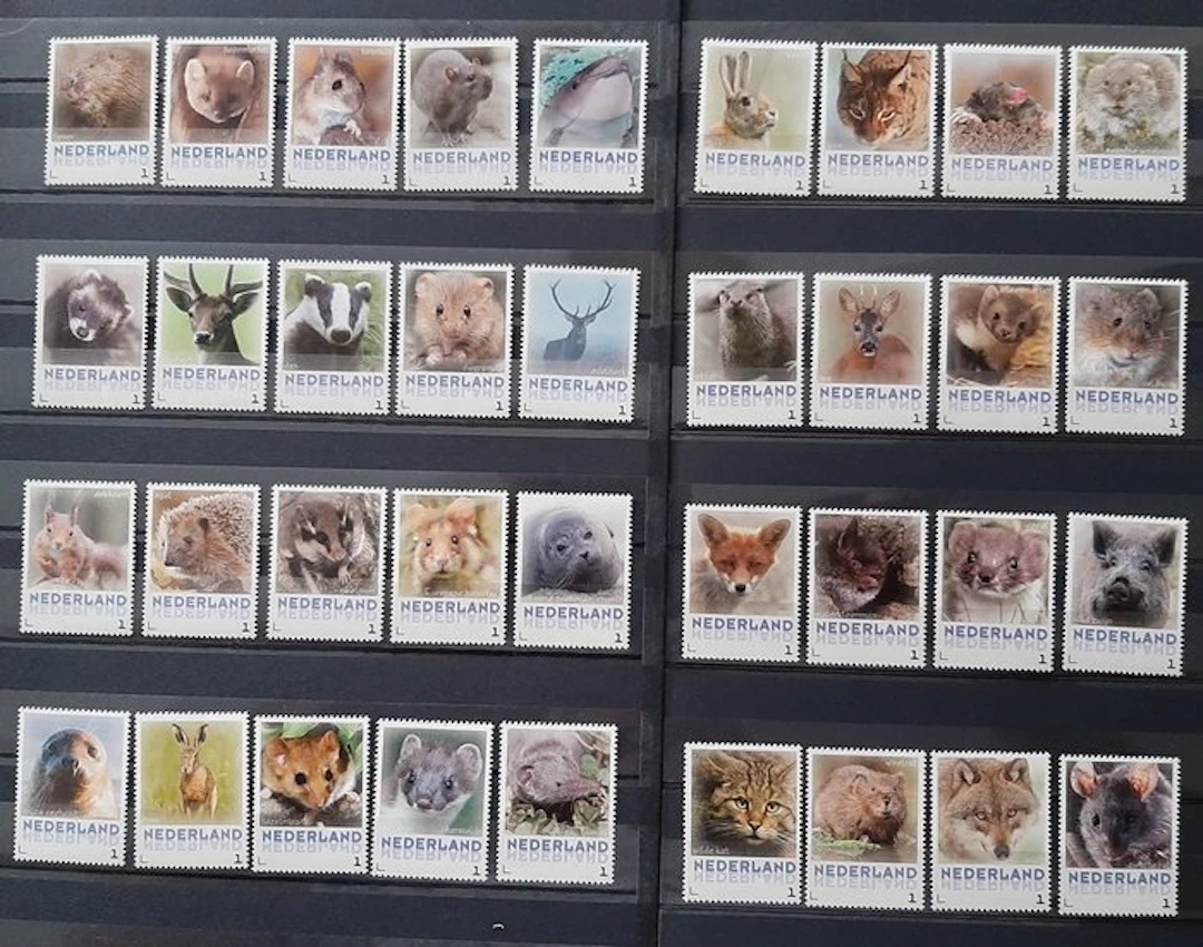 Netherlands 2013 - Complete series of personalized stamps...
