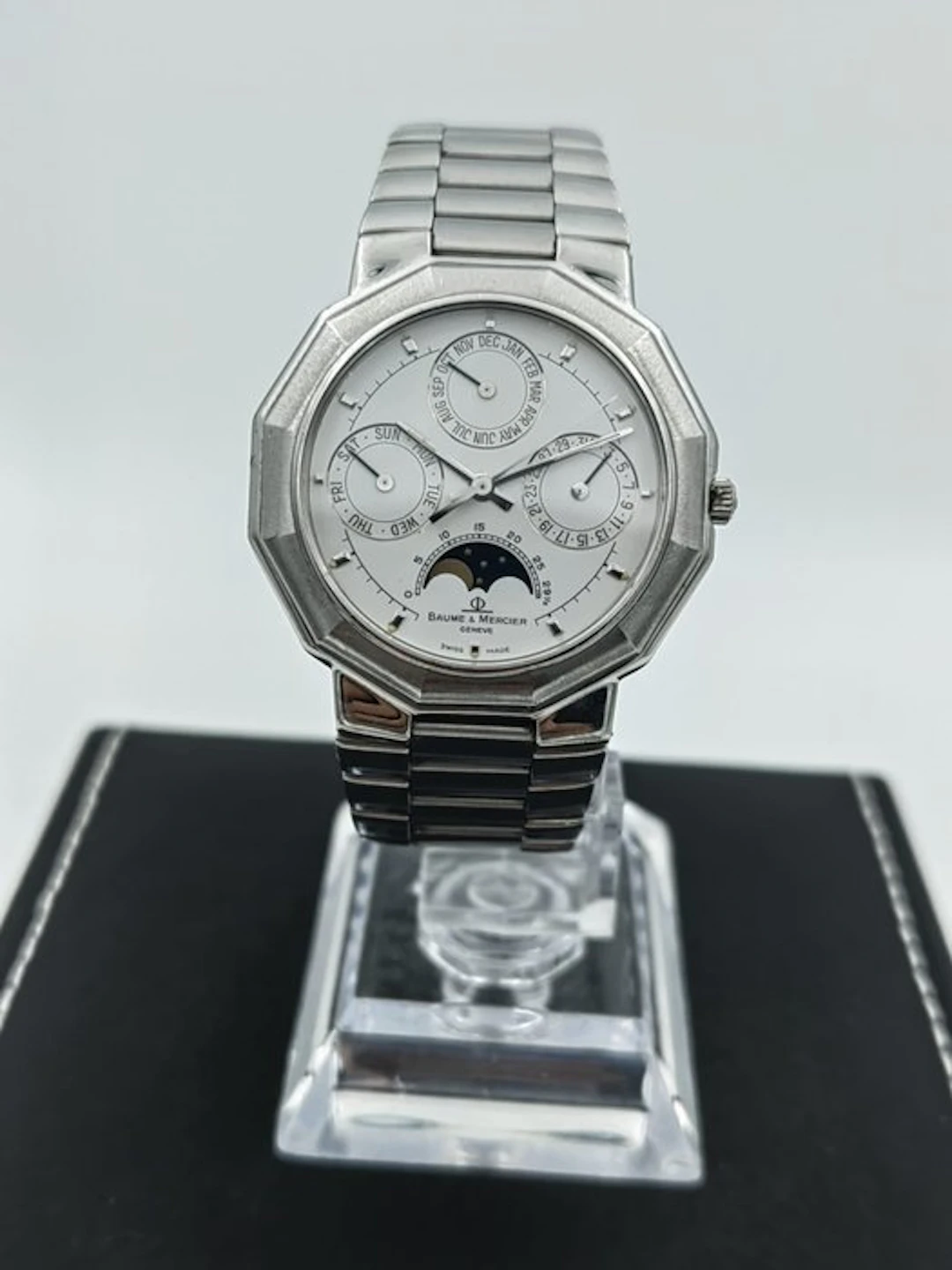 Baume & Mercier - Triple Calendar Moonphase - No reserve price - Men