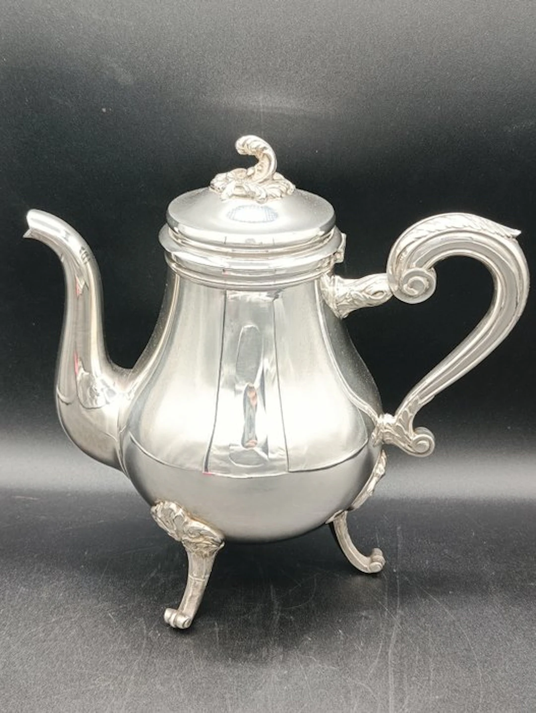 Christofle, No Reserve - Teapot - Pompadour - Silverplated - No Reserve