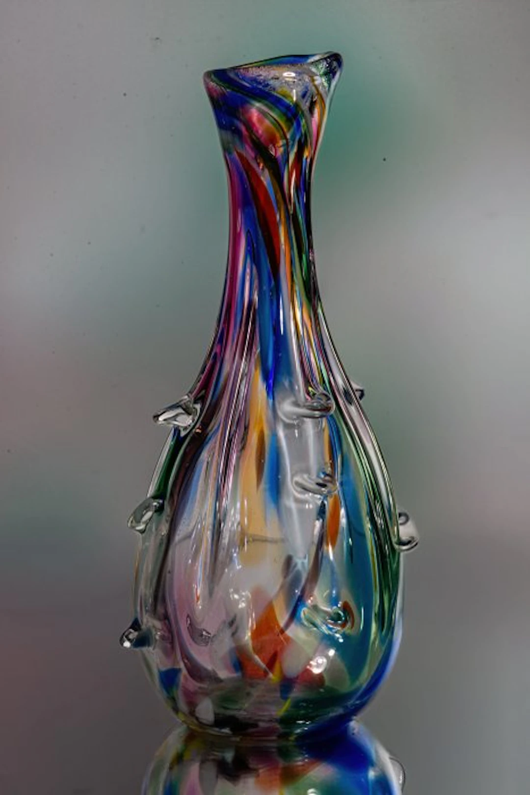Glaswerke Ząbkowice (attr.) - Vase - Vase object - height 25 cm - Glass