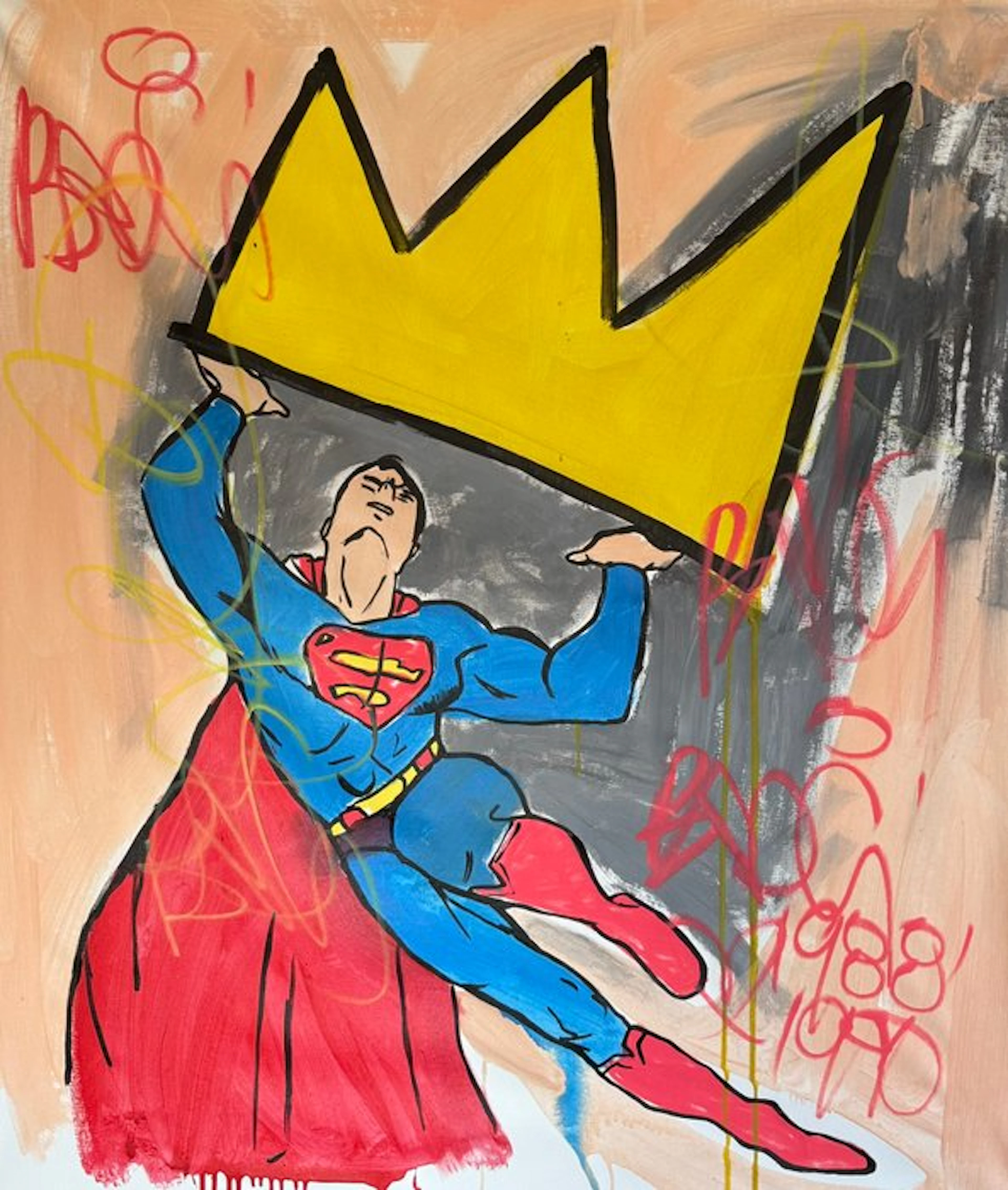 Freda People - Superman X Basquiat XXL