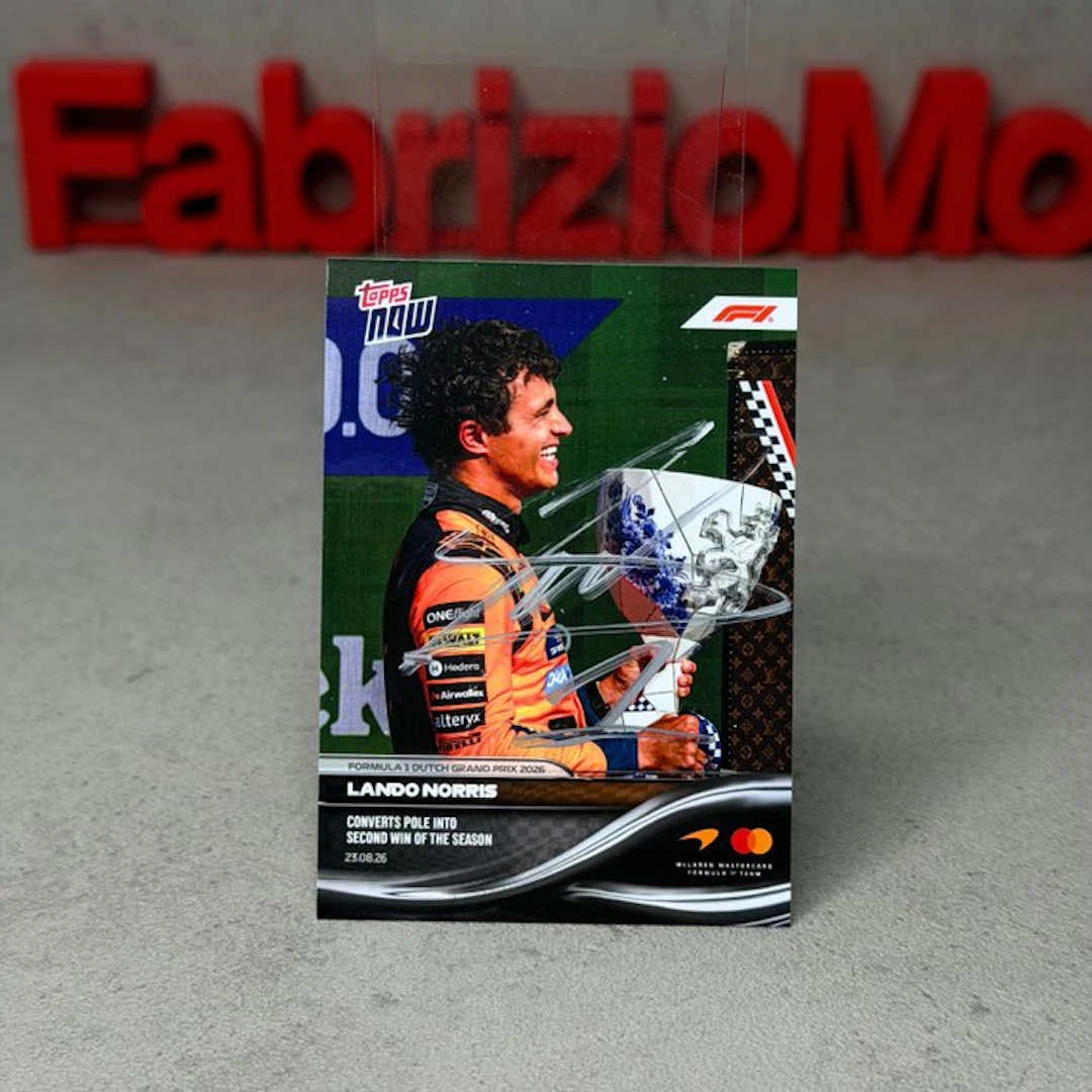 Mclaren - Topps Now - Convert Pole into second win of the...