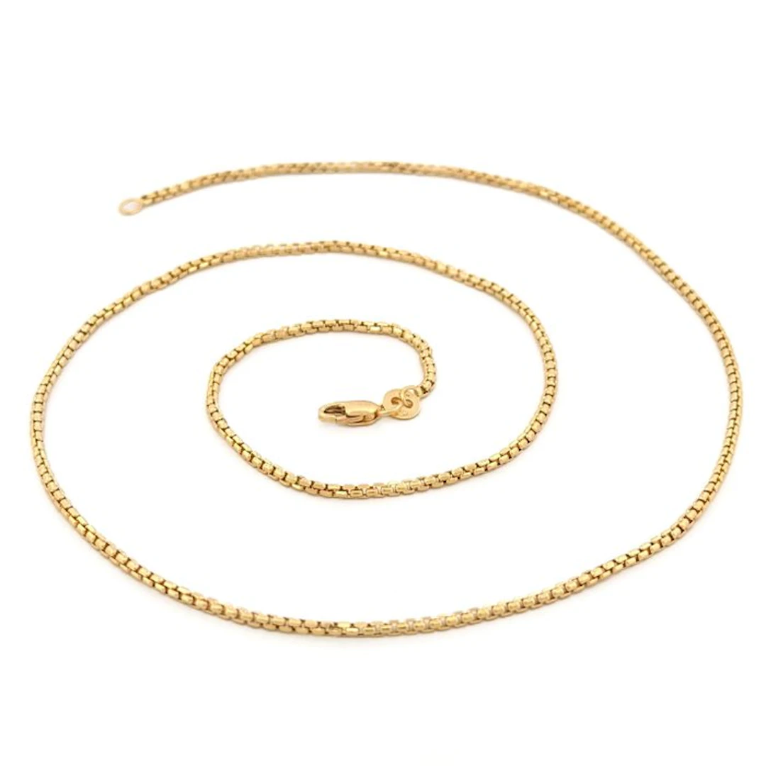 Necklace - 18 kt. Yellow gold - Veneziana - 45 cm