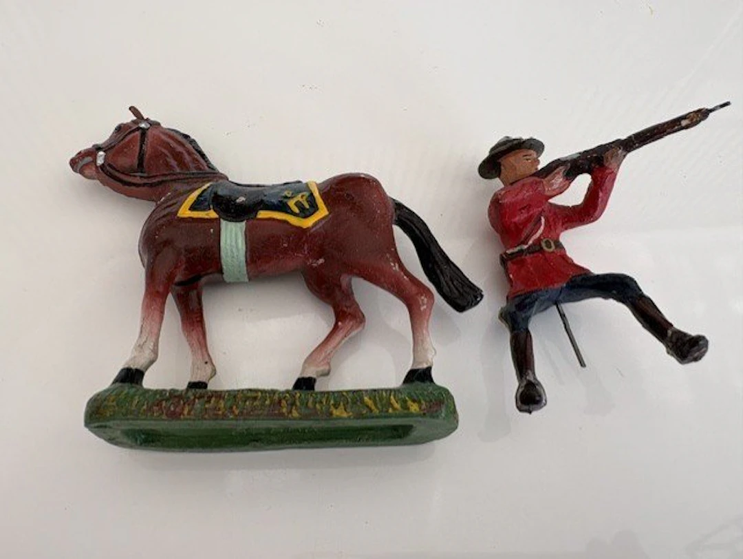 Durso - Figure - cowboy canadien western a cheval durso...