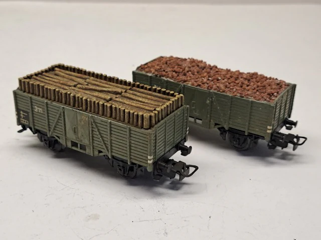 Märklin H0 - 311 Hg+311 Sg - Model train passenger...