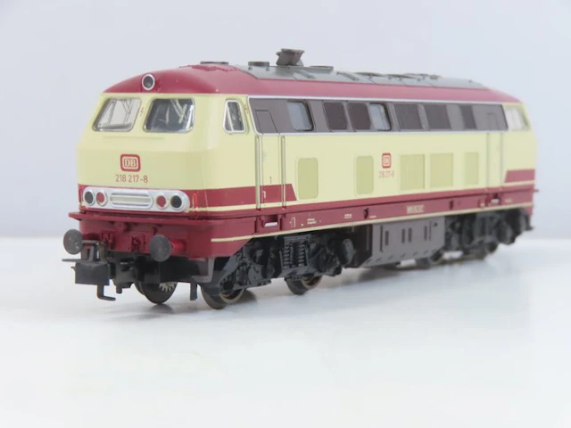 Märklin H0 - 30747 - Diesel locomotive (1) - BR 218, in TEE livery - DB