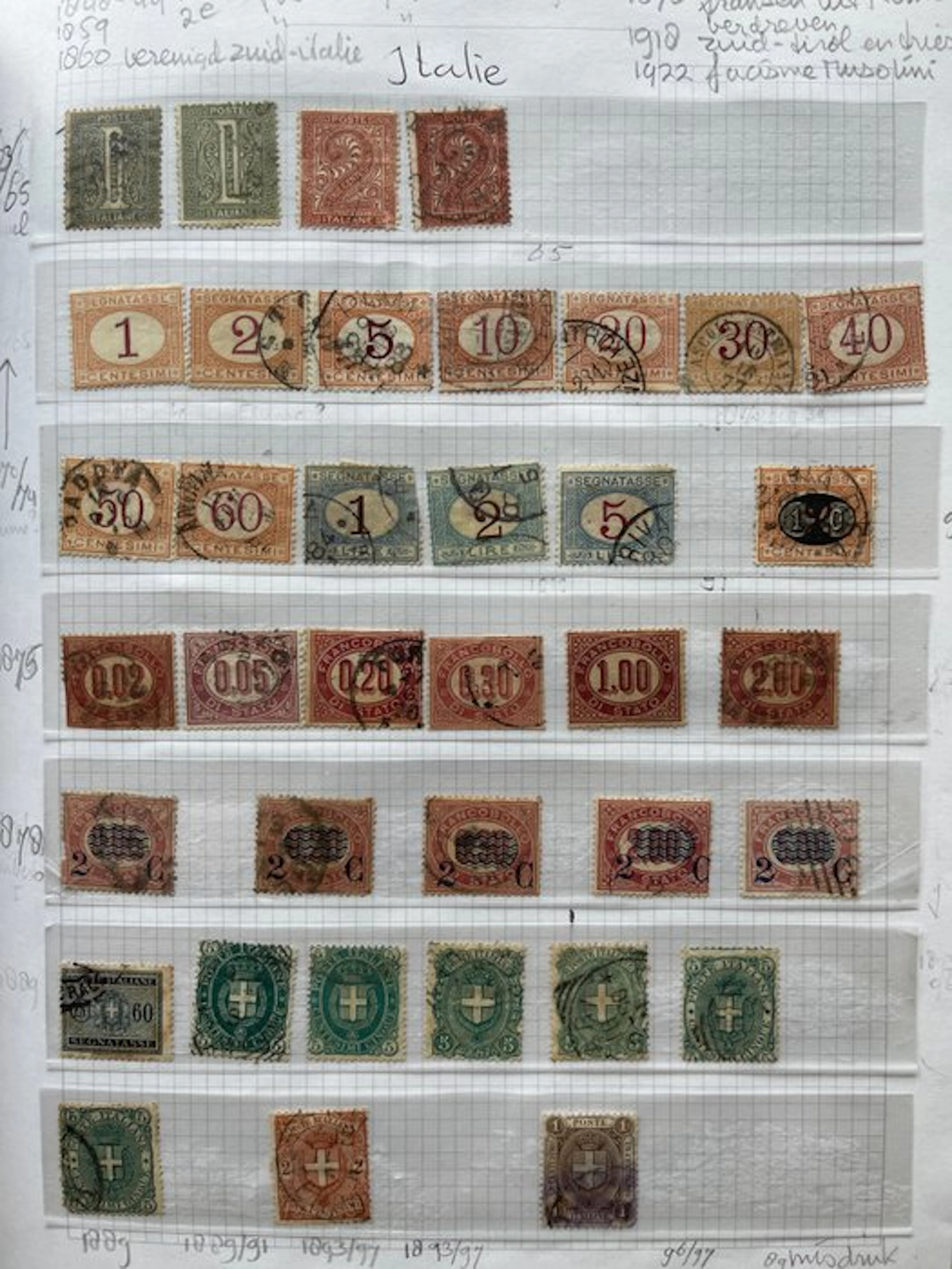 Italy and Vatican City 1863/2000 - Collection in a Victoria Album