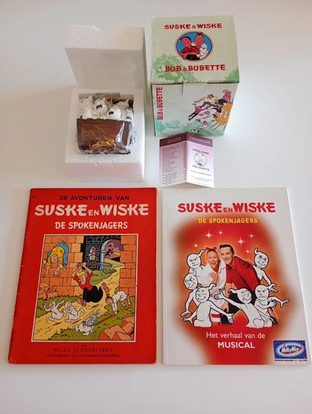 Suske en Wiske 28 - De Spokenjagers / Het verhaal van de...
