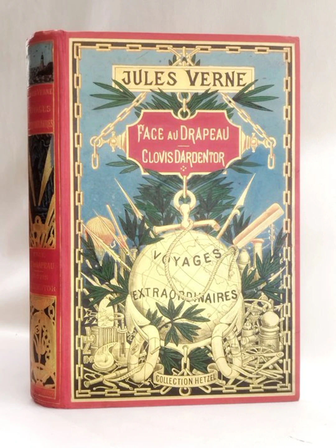 Jules Verne - Face au Drapeau - Clovis Dardentor [très...