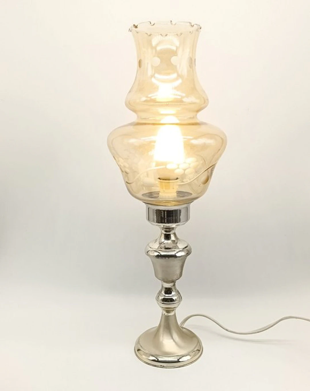 Table lamp - .800 silver