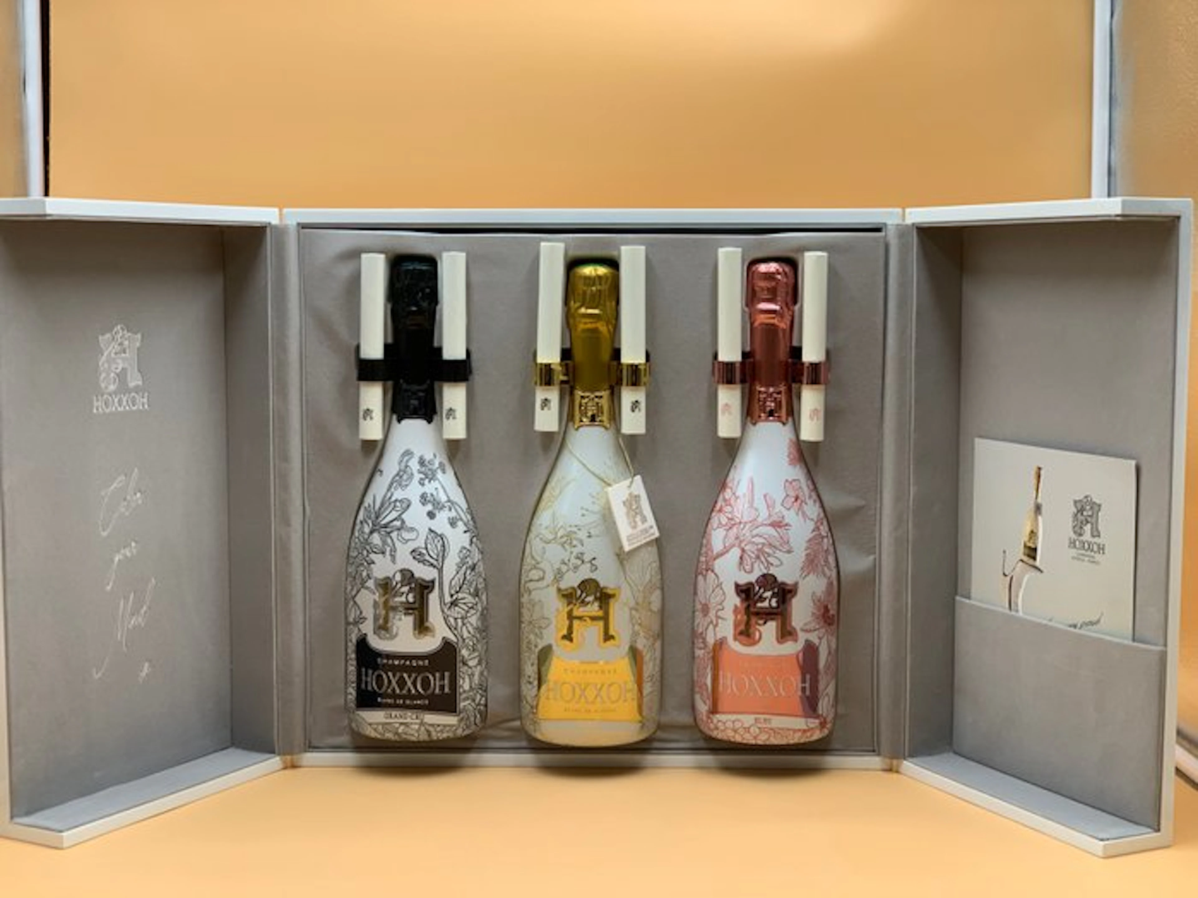 Hoxxoh, Trilogie X 3 bouteilles Lumineuses : Grand Cru...