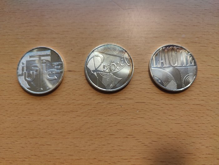 France. 25 Euro 2013 (3 coins) (No reserve price)