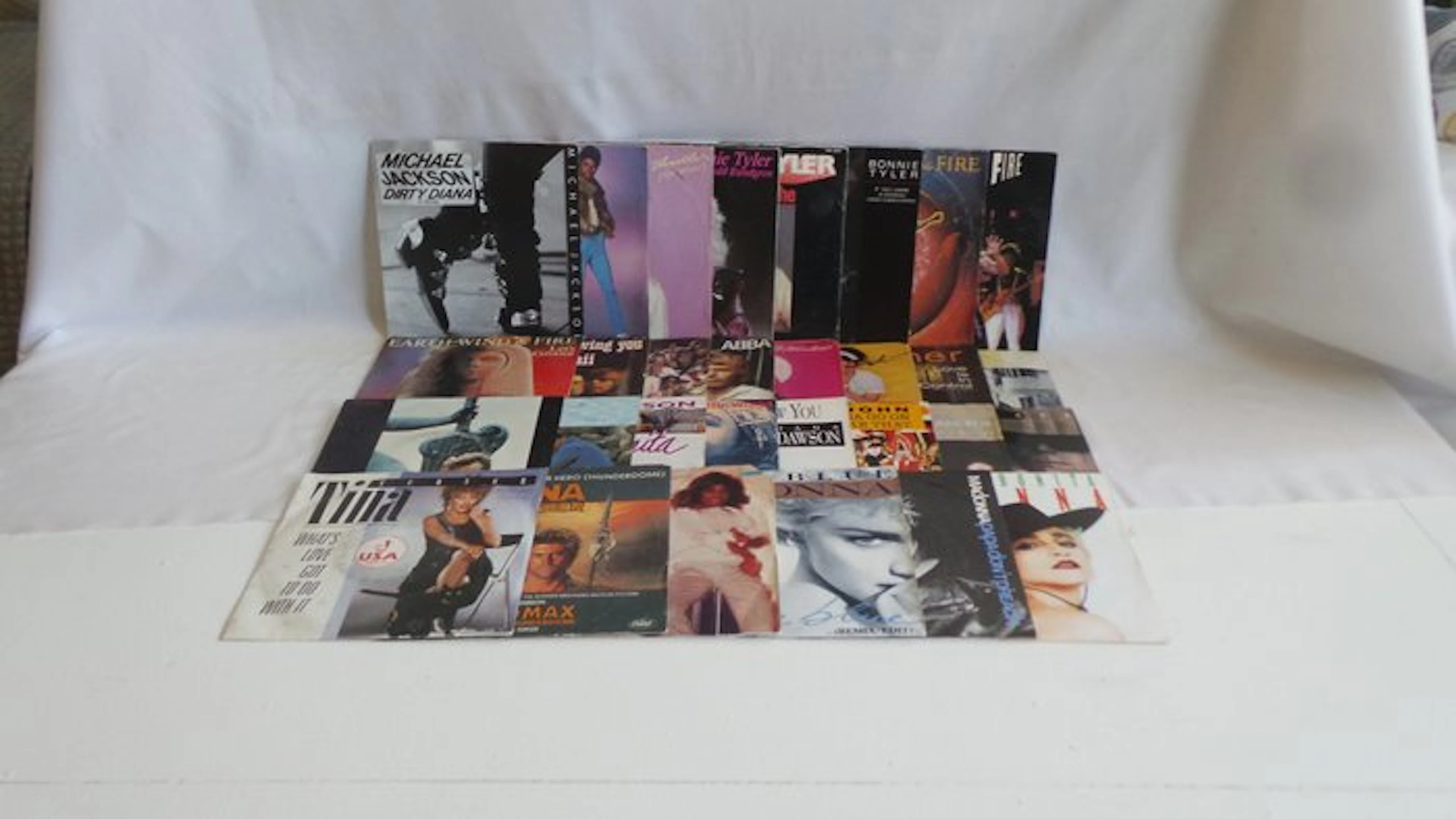 Various Artists/Bands in 1980's - Collection of 30 x 7" singles feat