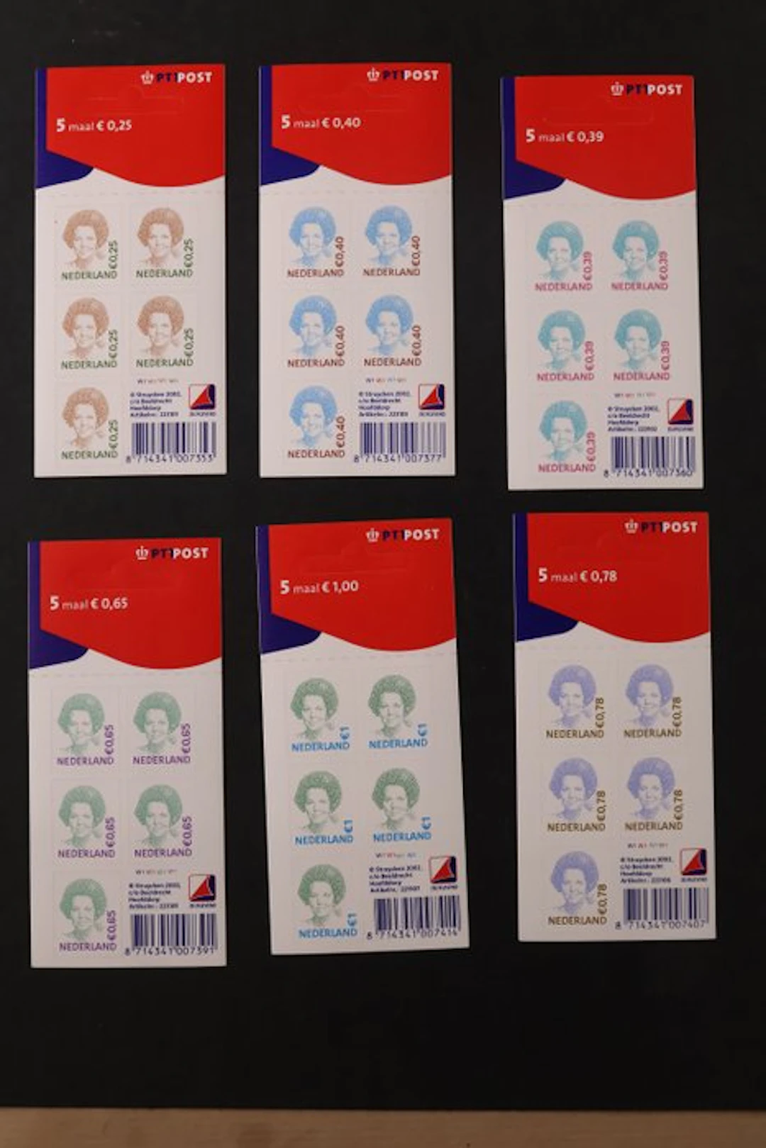 Netherlands 2001/2009 - 49 hanging booklets – Free worldwide shipping*