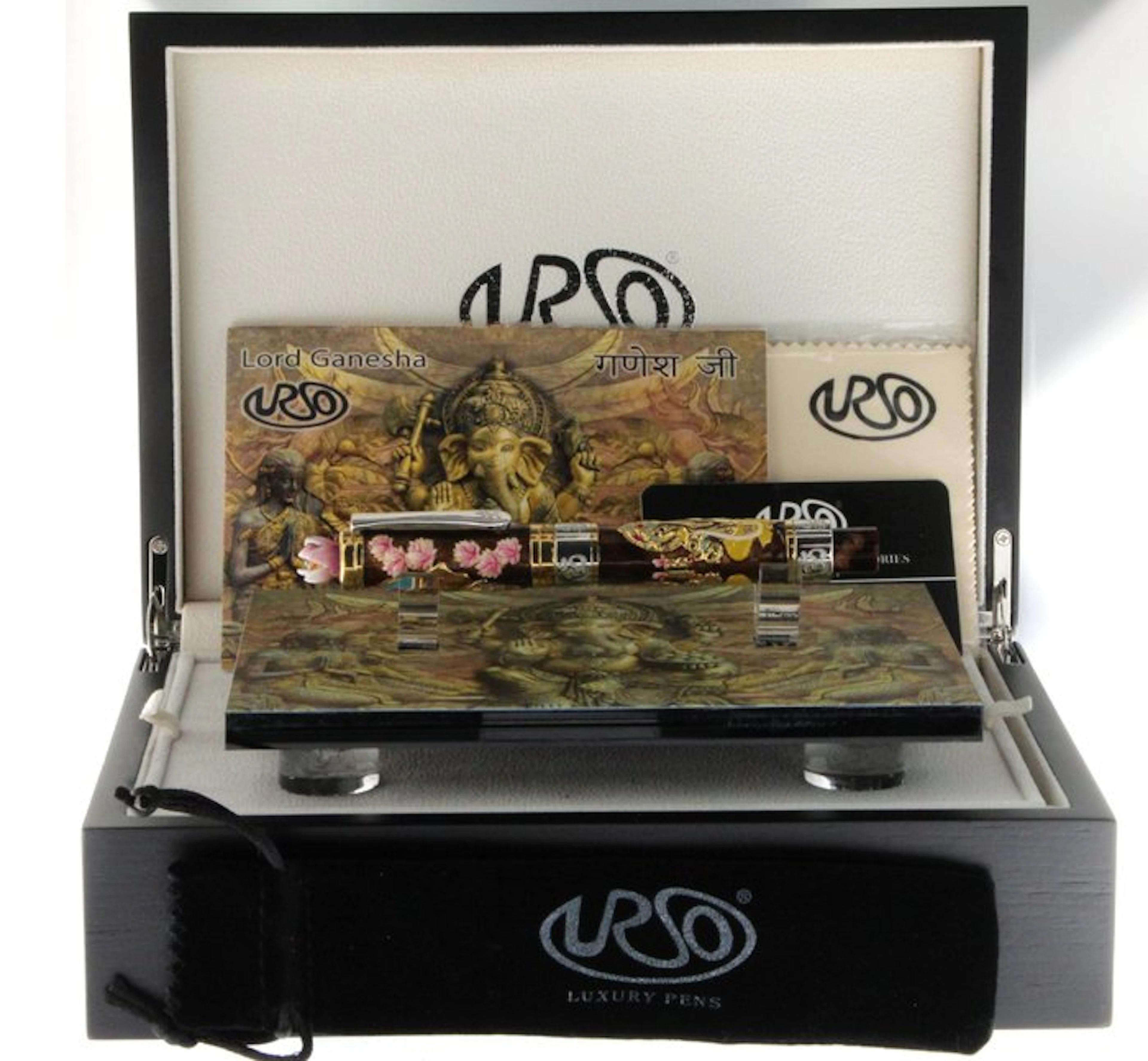 Urso - Roller Lord Ganesha in argento 925 e smalti in...