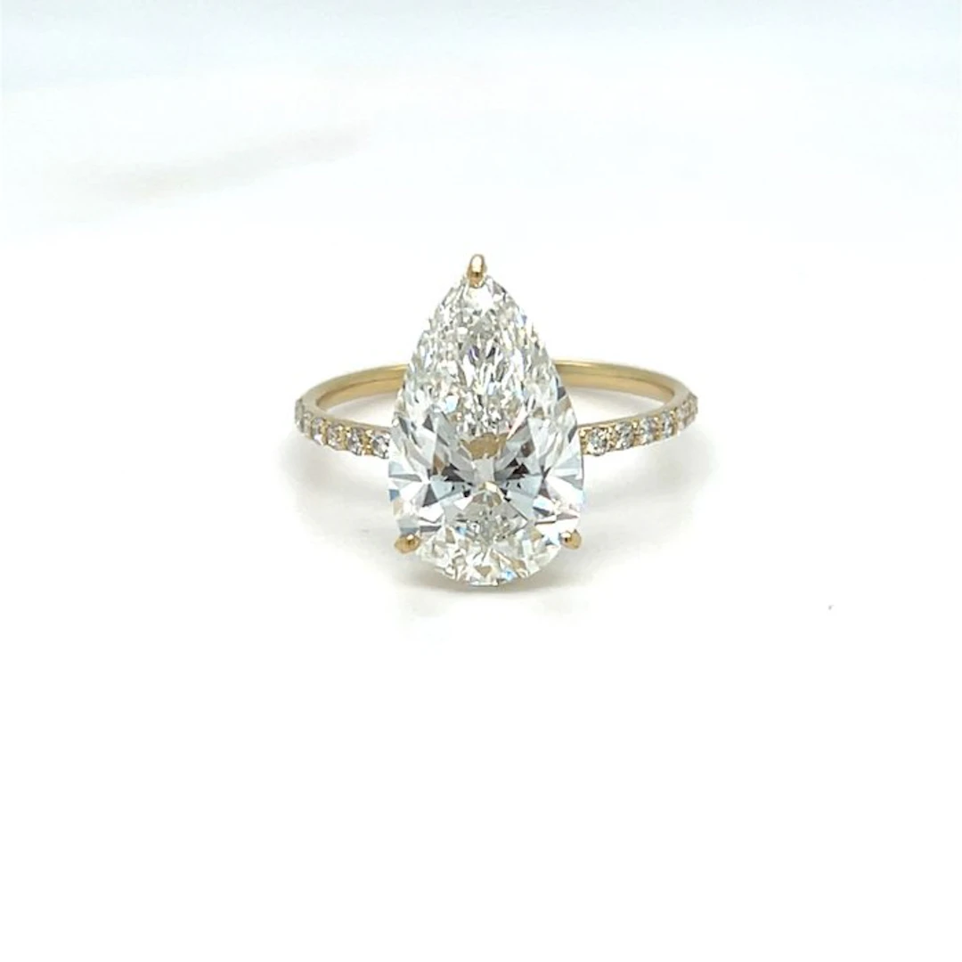 No reserve price - Ring - 14 kt