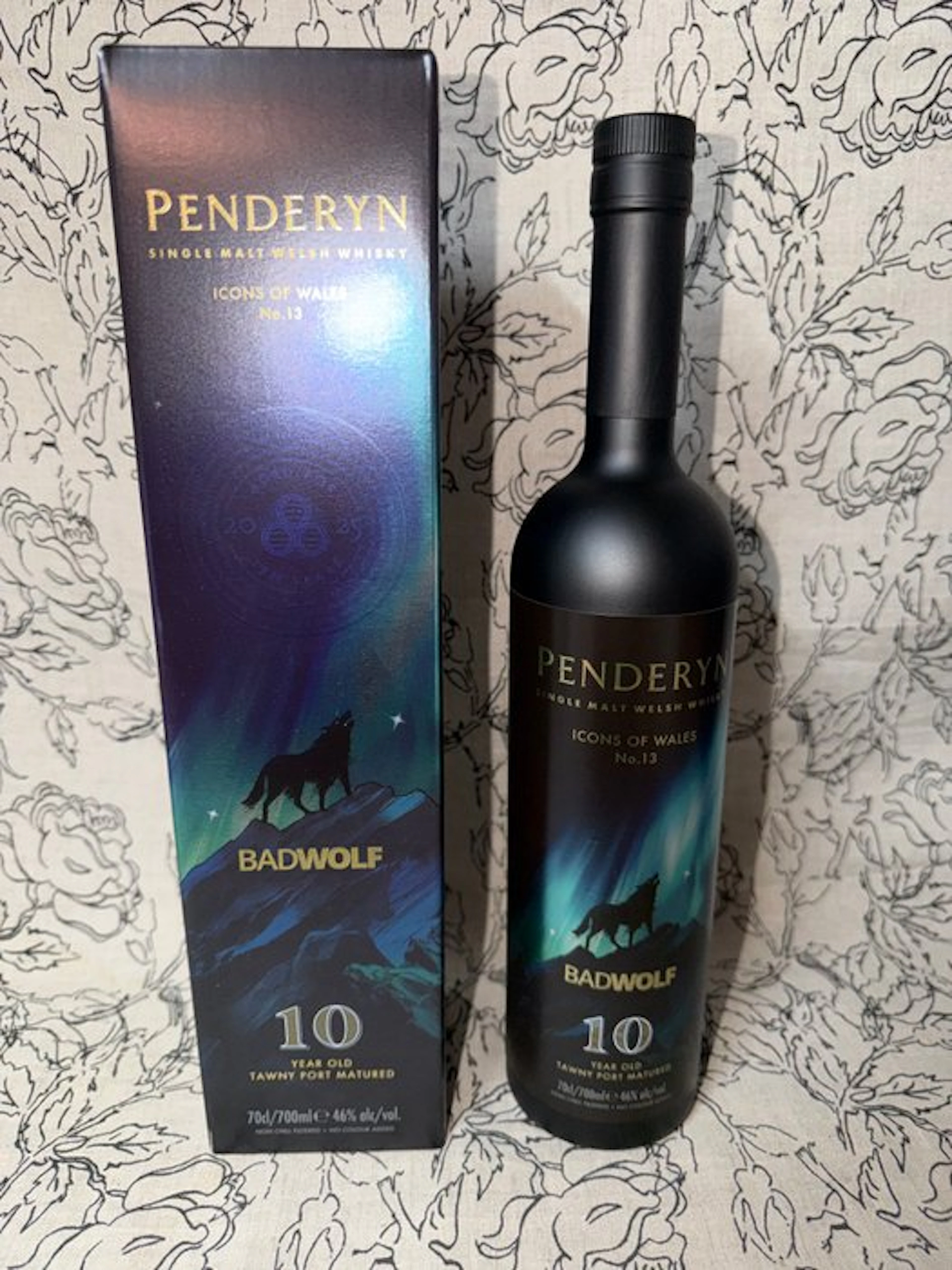 Penderyn 10 years old Badwolf - Icons of Wales No