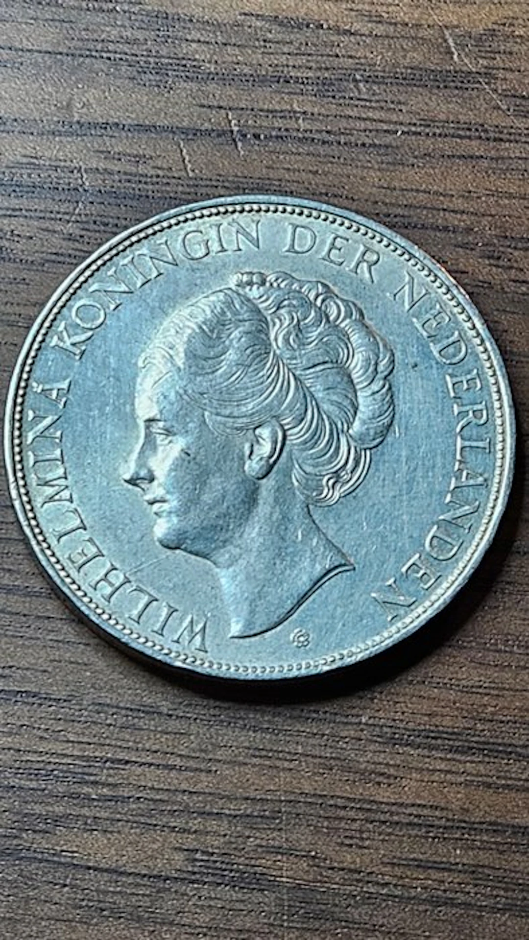 Netherlands. Wilhelmina. 2 1/2 Gulden 1940 (No reserve price)