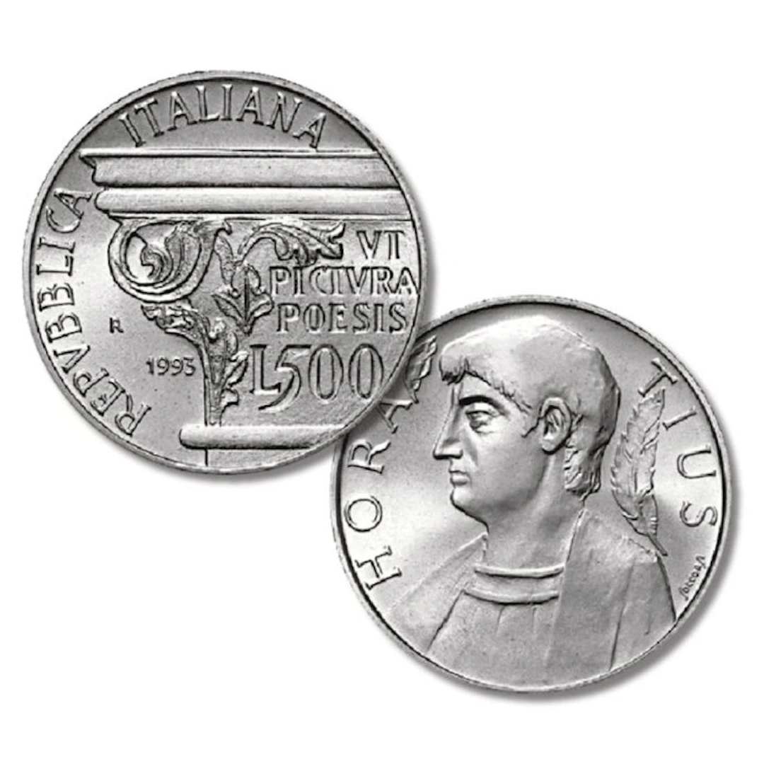 Italy. 500 Lire 1993 "Horatius " (No reserve price)