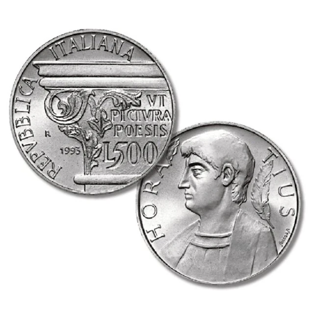 Italy. 500 Lire 1993 "Bimillenario Oraziano " (No reserve price)