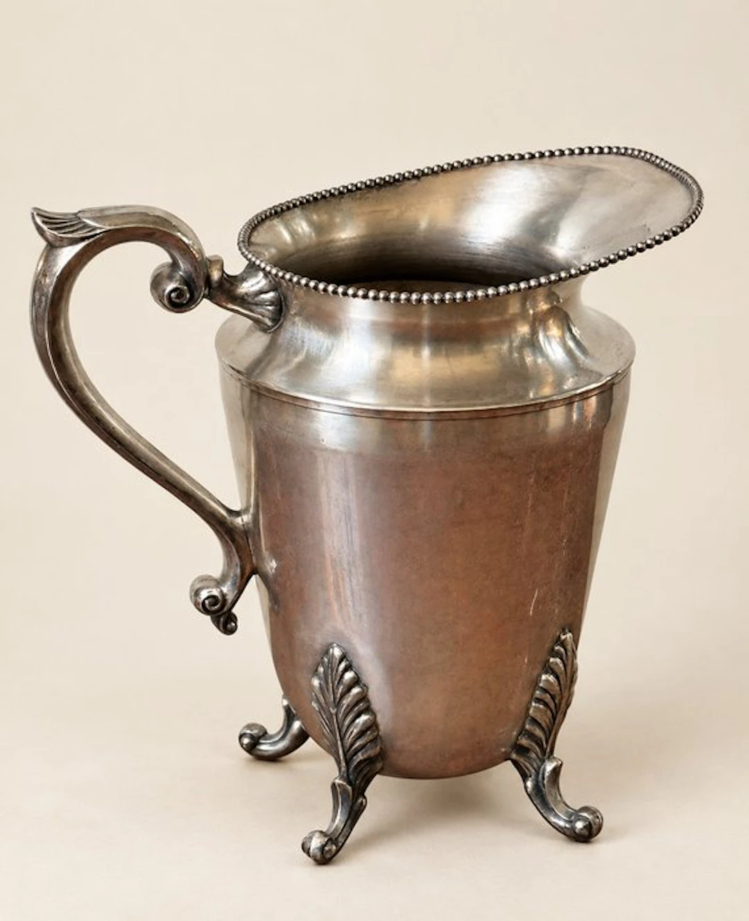 Jug - Silverplated - Vintage Crescent Silve