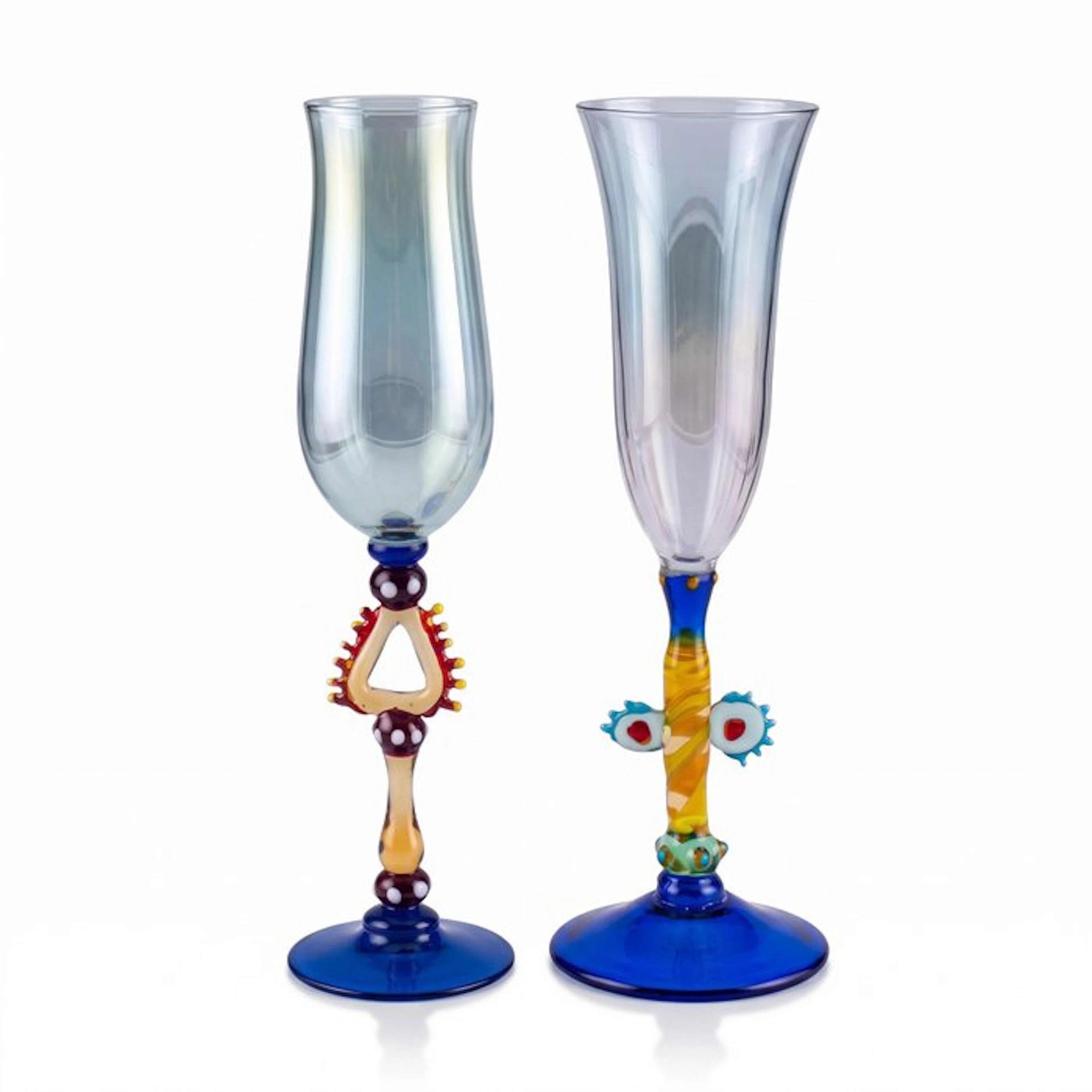 Vetreria Artistica - Drinking set (2) - Model "Tipetti...
