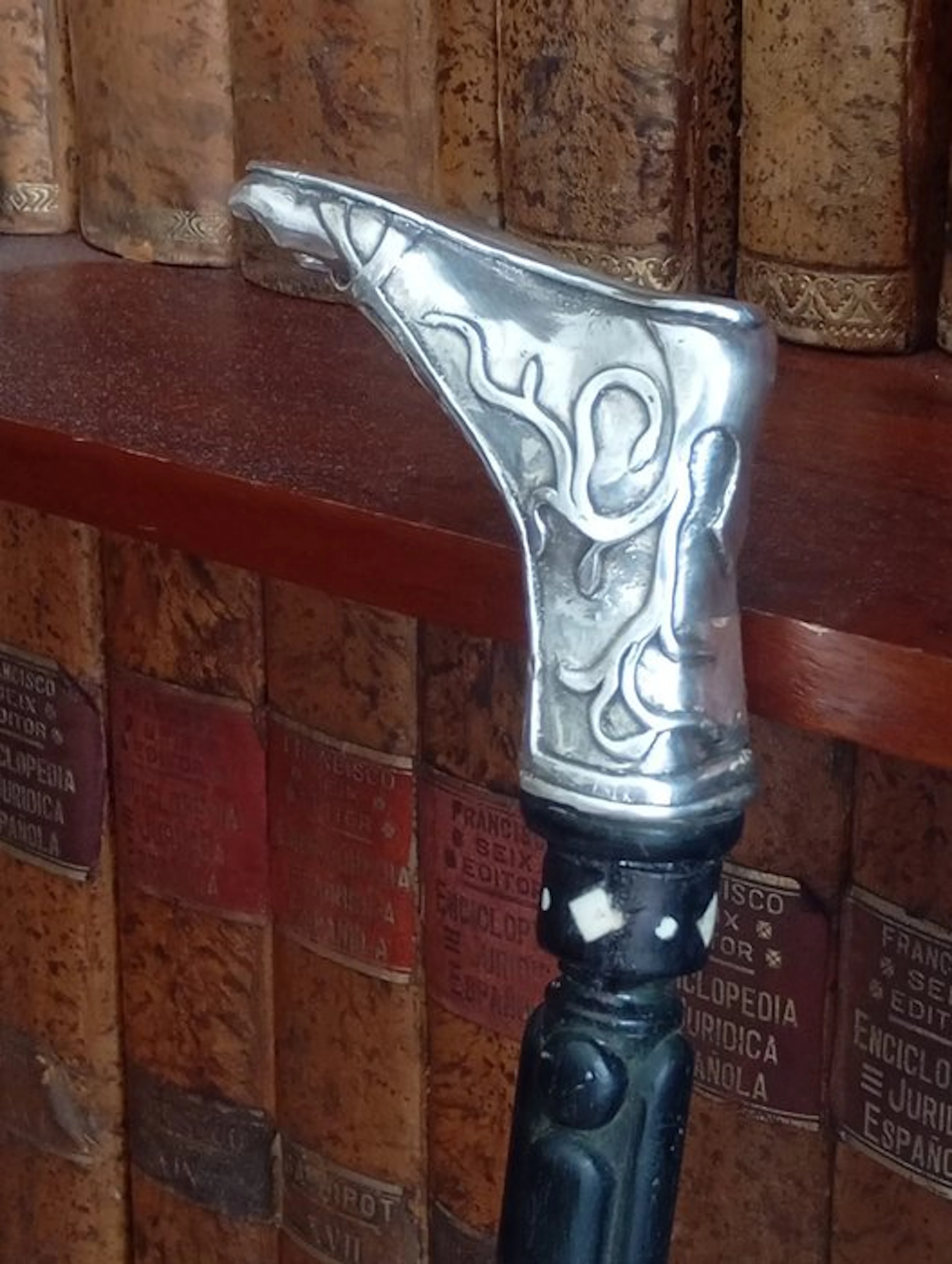 Walking stick - .925 silver