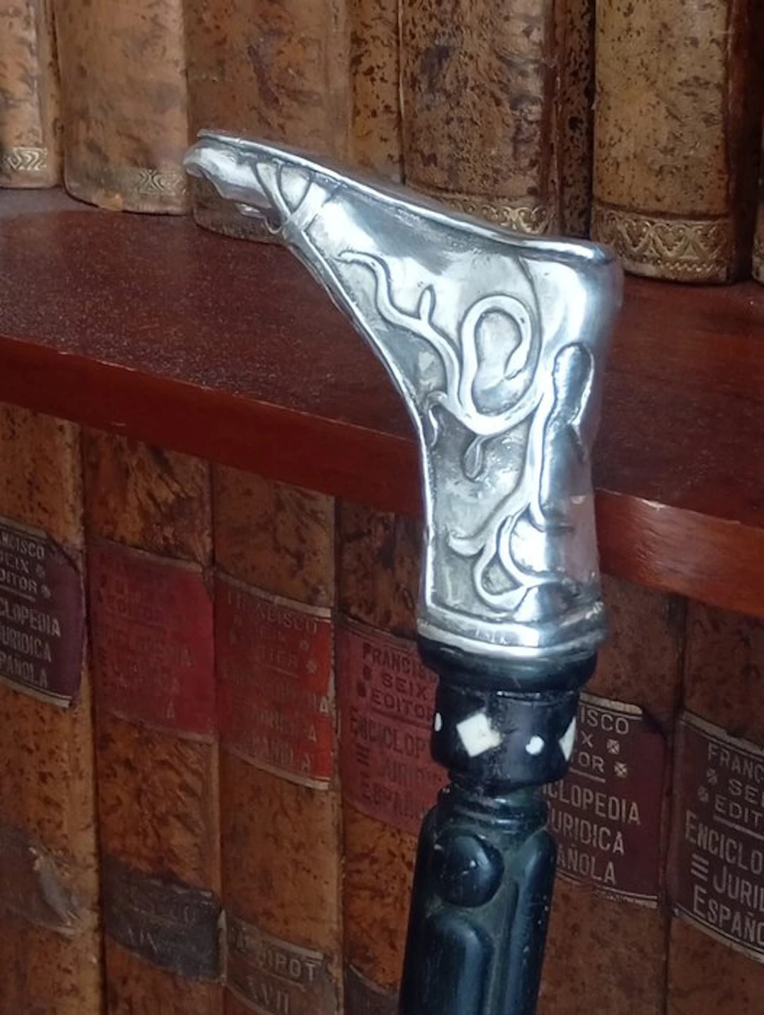 Walking stick - .925 silver