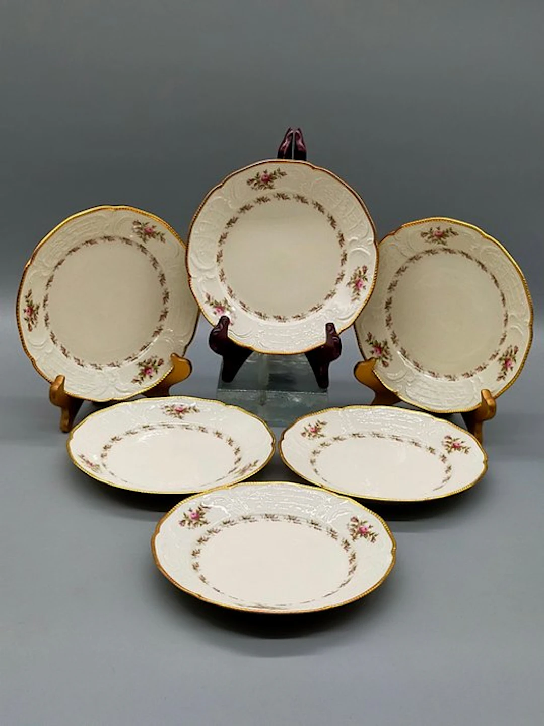 Dinner set - Rosenthal Sanssouci – 6 Edle Porzellanteller...