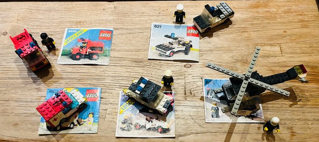 LEGO Set - City - 621, 655, 6523, 6623, 6650