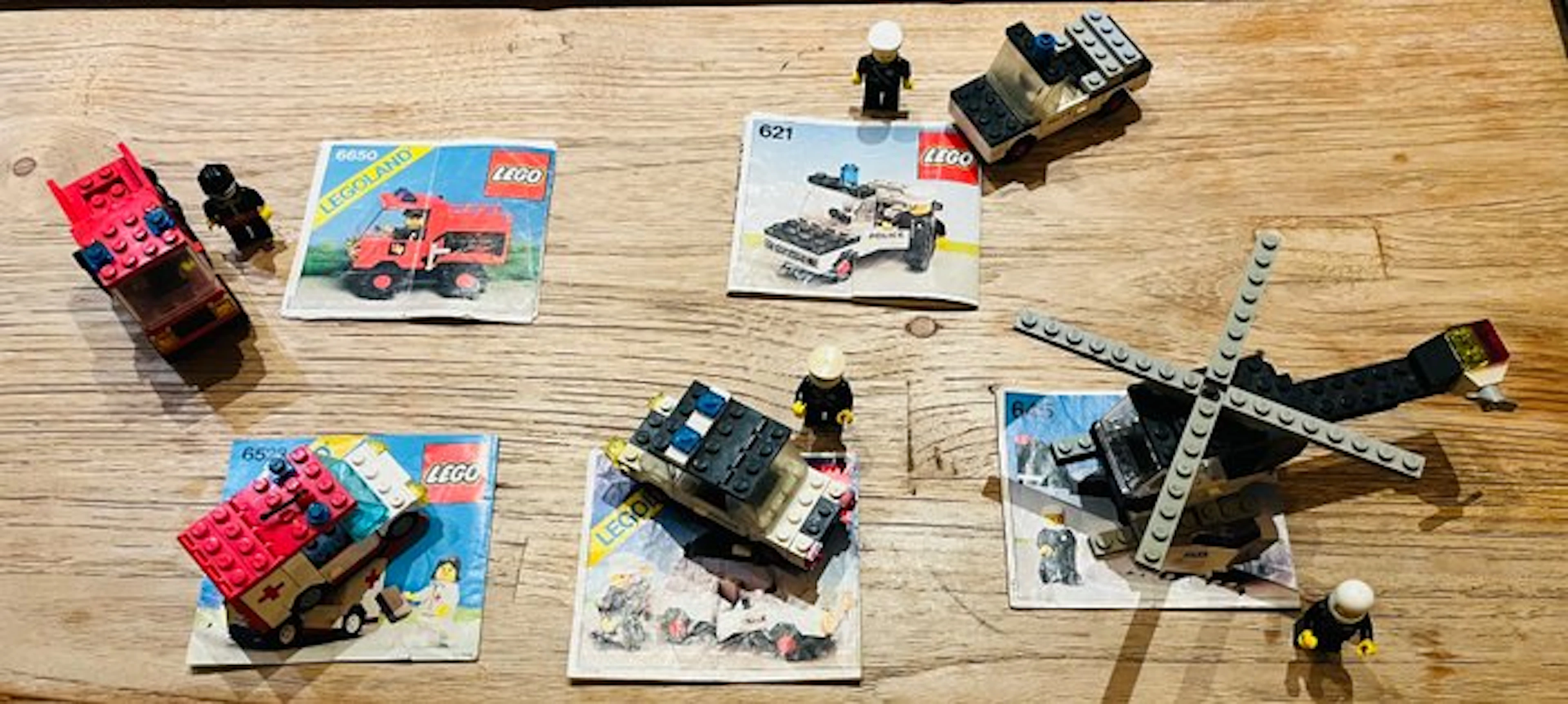 LEGO Set - City - 621, 655, 6523, 6623, 6650