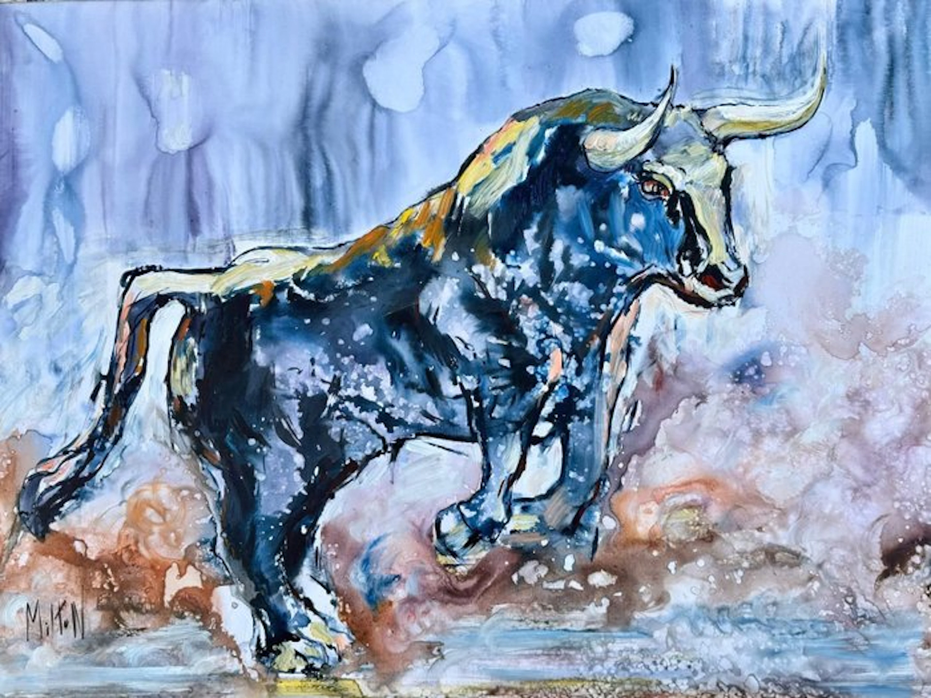 Milton (XXI) - XL - La Carga del Minotauro