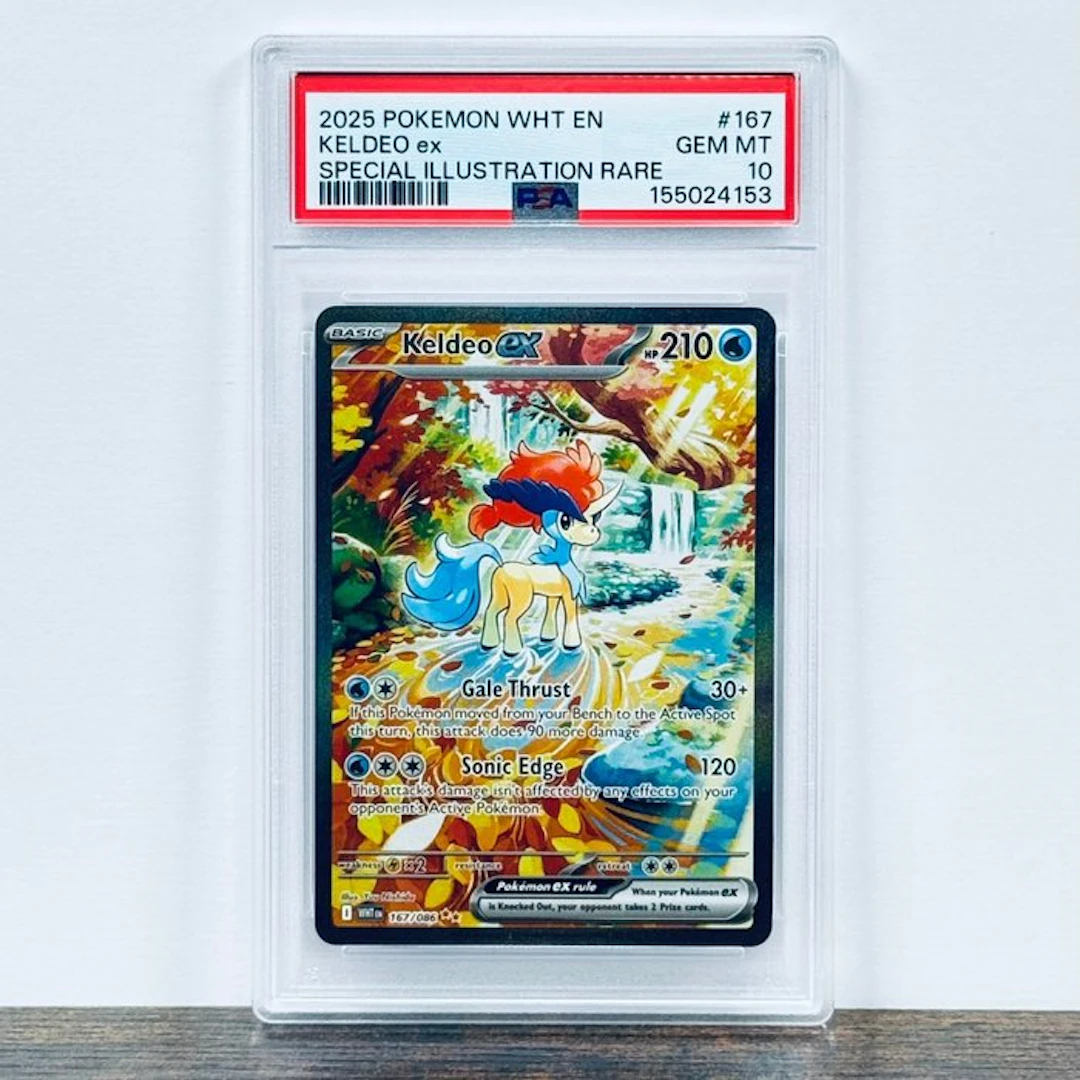 Pokémon Graded card - Keldeo ex 167 – Pokémon - PSA 10