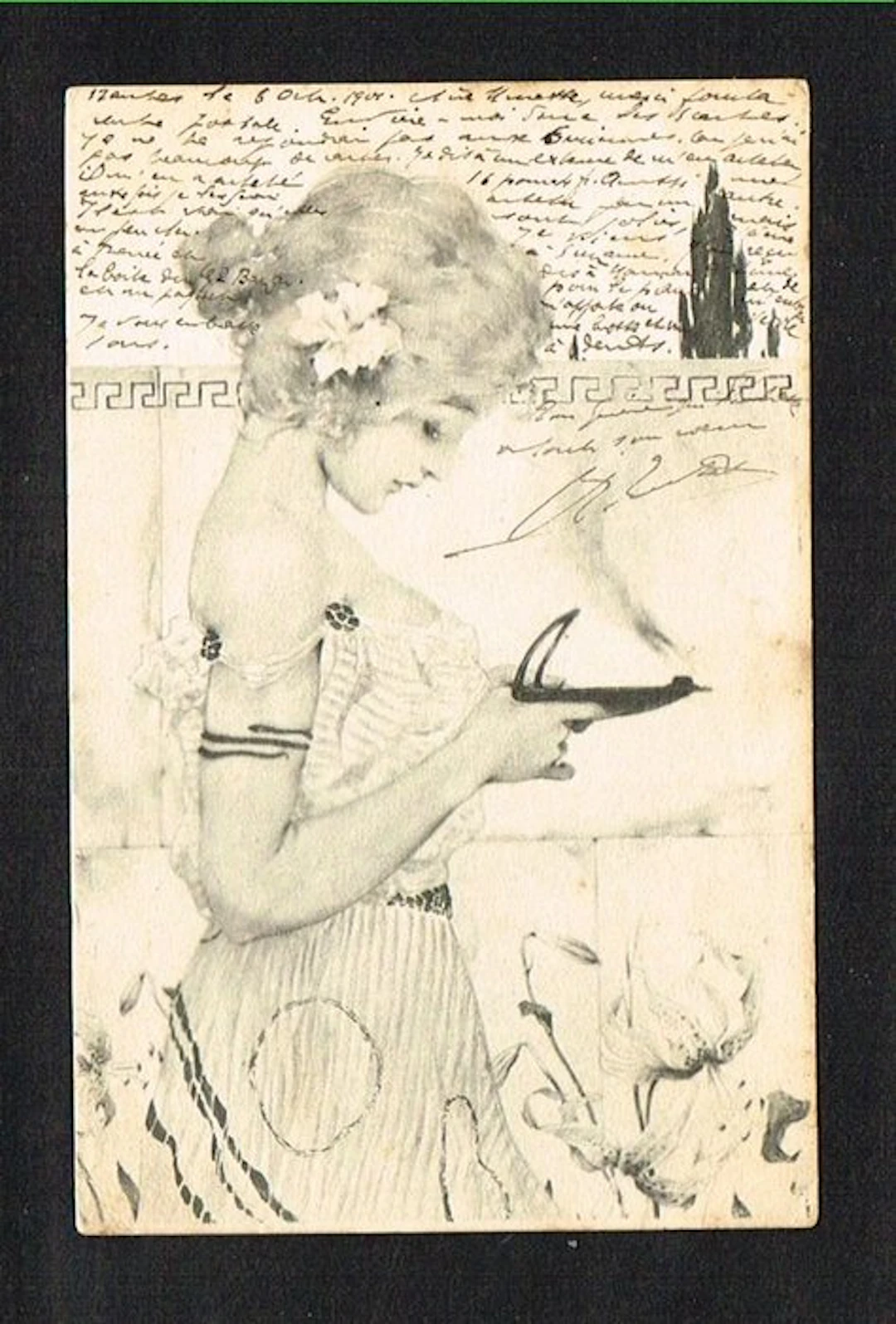 Raphaël Kirchner - Illustrator - Art Nouveau - Postcard...